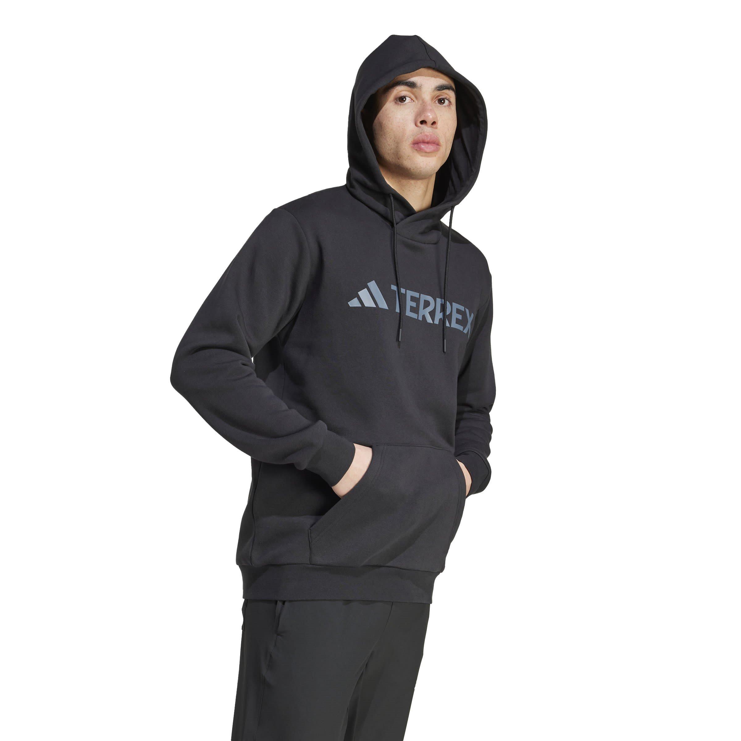 Black - adidas - Terrex Multi Large Logo Hoodie Mens - 4
