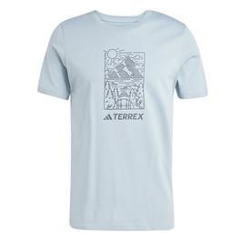 adidas Terrex Graphic T Shirt Mens