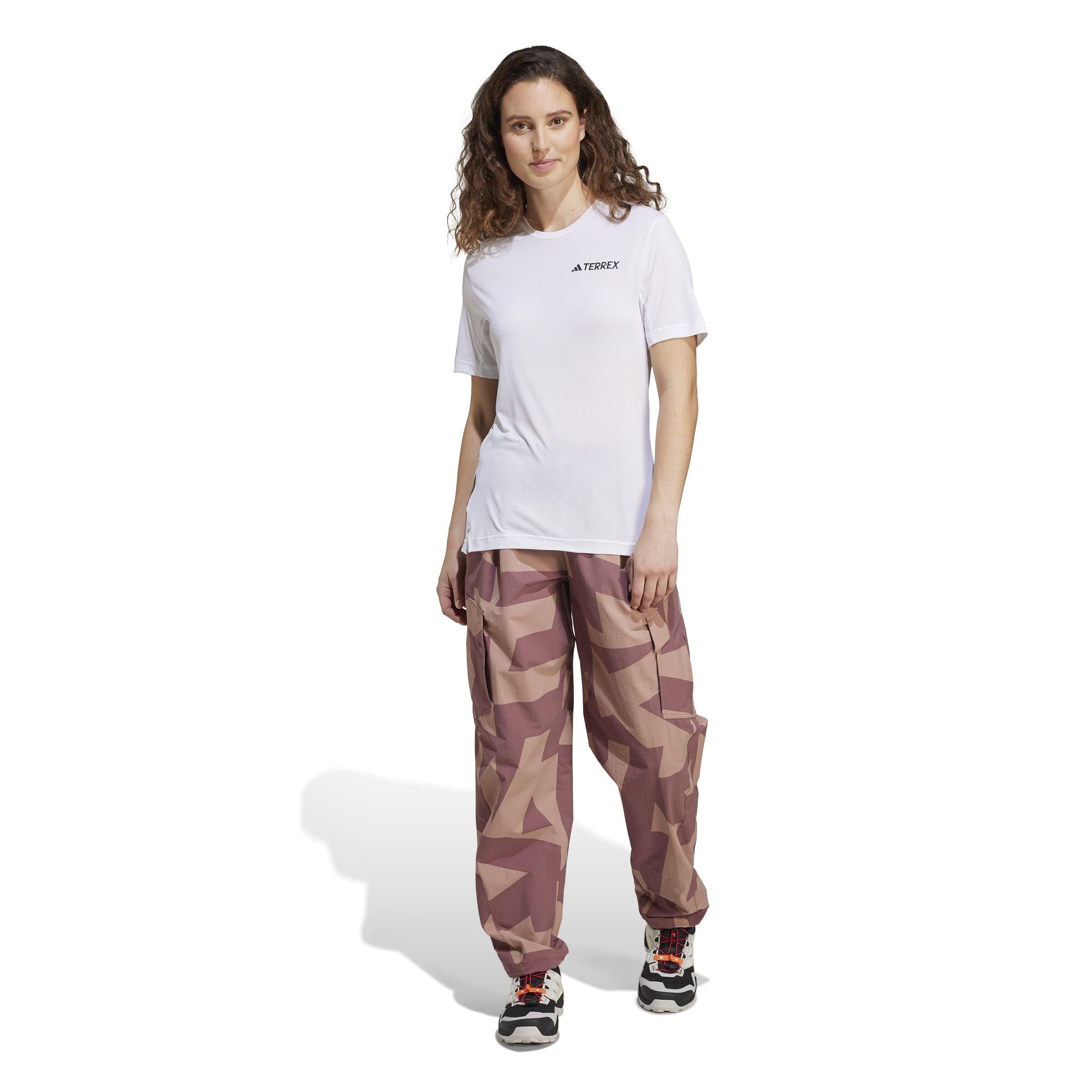Leises Karmesinrot - adidas - Terrex Xploric Cargo Joggers Printed Womens - 7