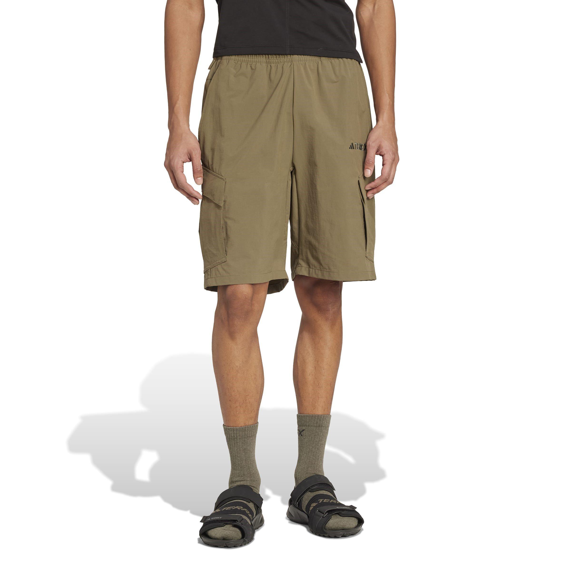 Olive - adidas - Terrex Xploric Cargo Shorts Mens - 2