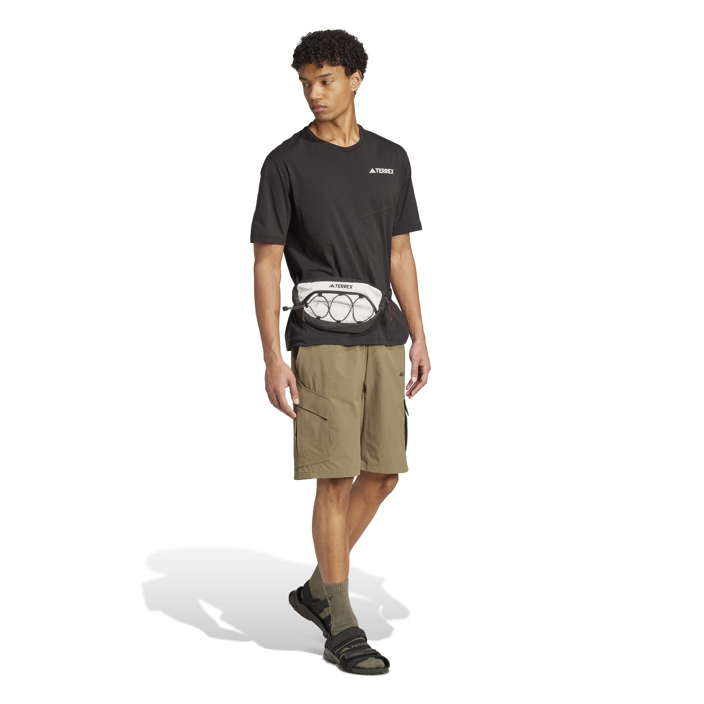Olive - adidas - Terrex Xploric Cargo Shorts Mens - 4