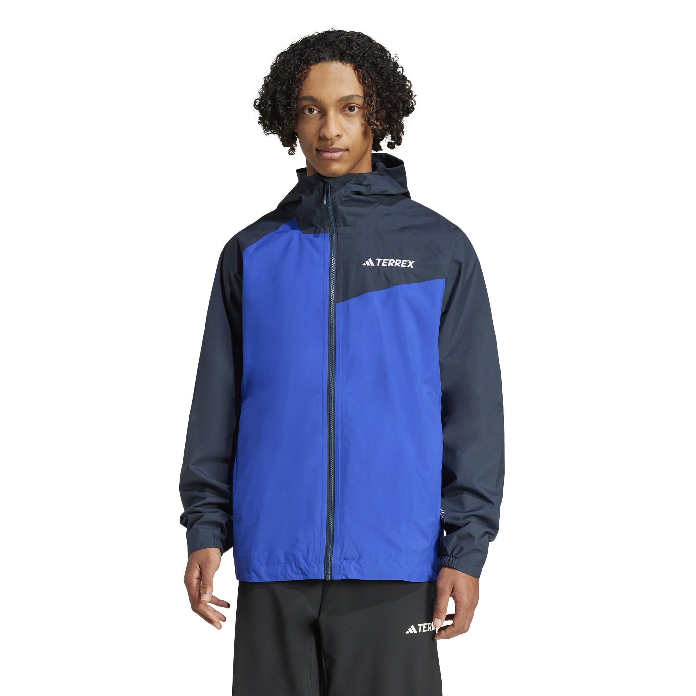 Blu/Nero - adidas - Terrex Multi 2 Layer RAIN.RDY Jacket Mens - 2