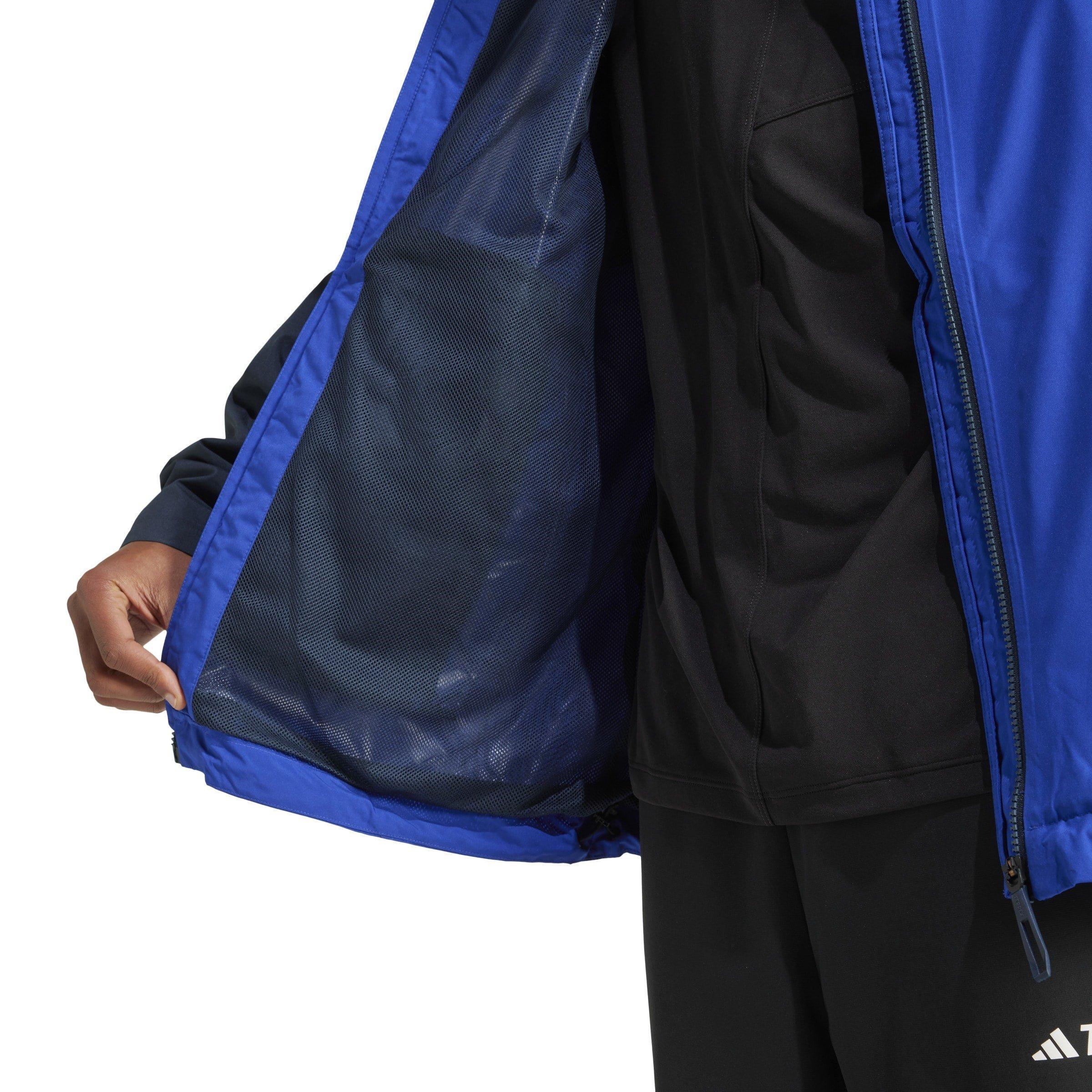 Blu/Nero - adidas - Terrex Multi 2 Layer RAIN.RDY Jacket Mens - 6
