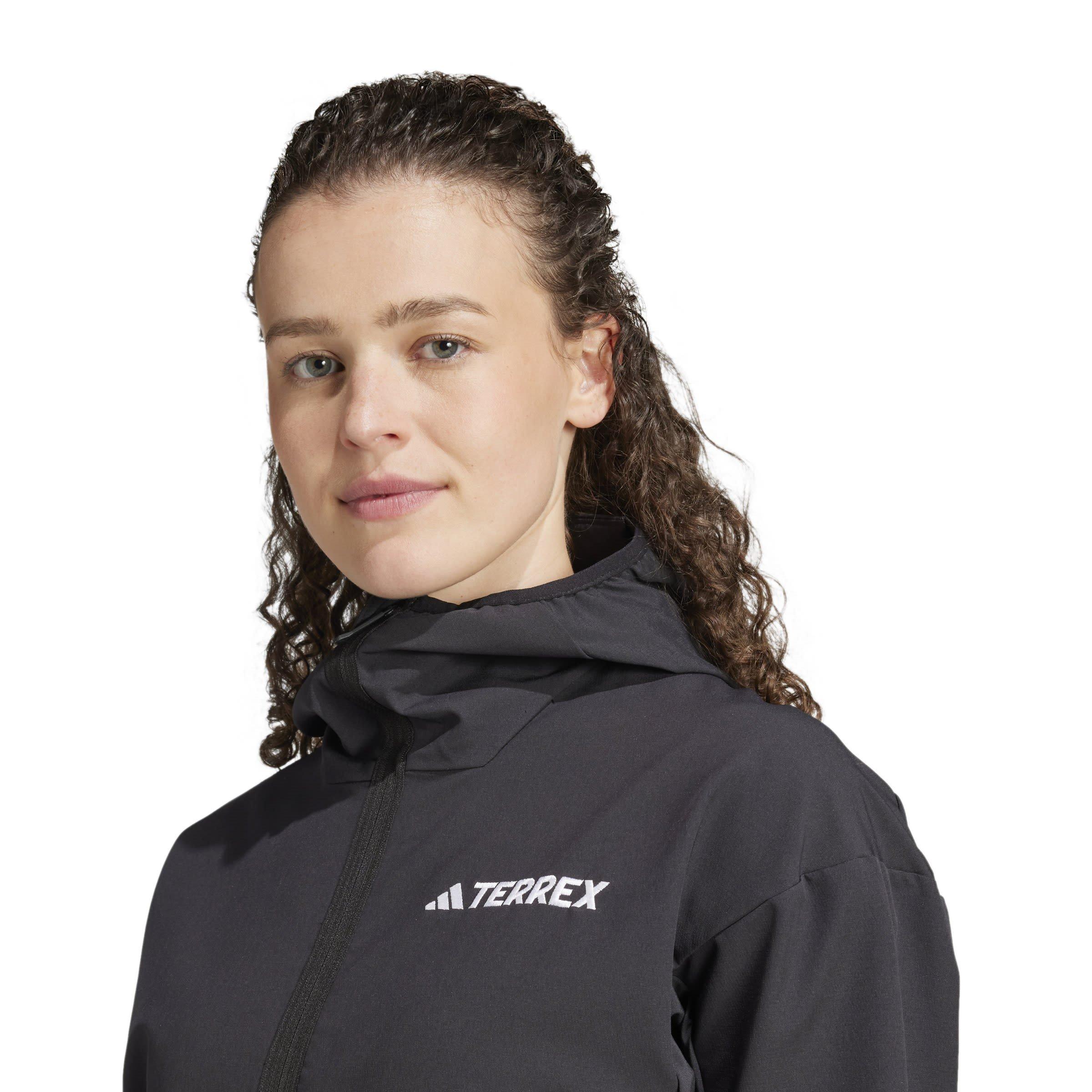 Nero - adidas - Terrex Multi Softshell Jacket Womens - 5