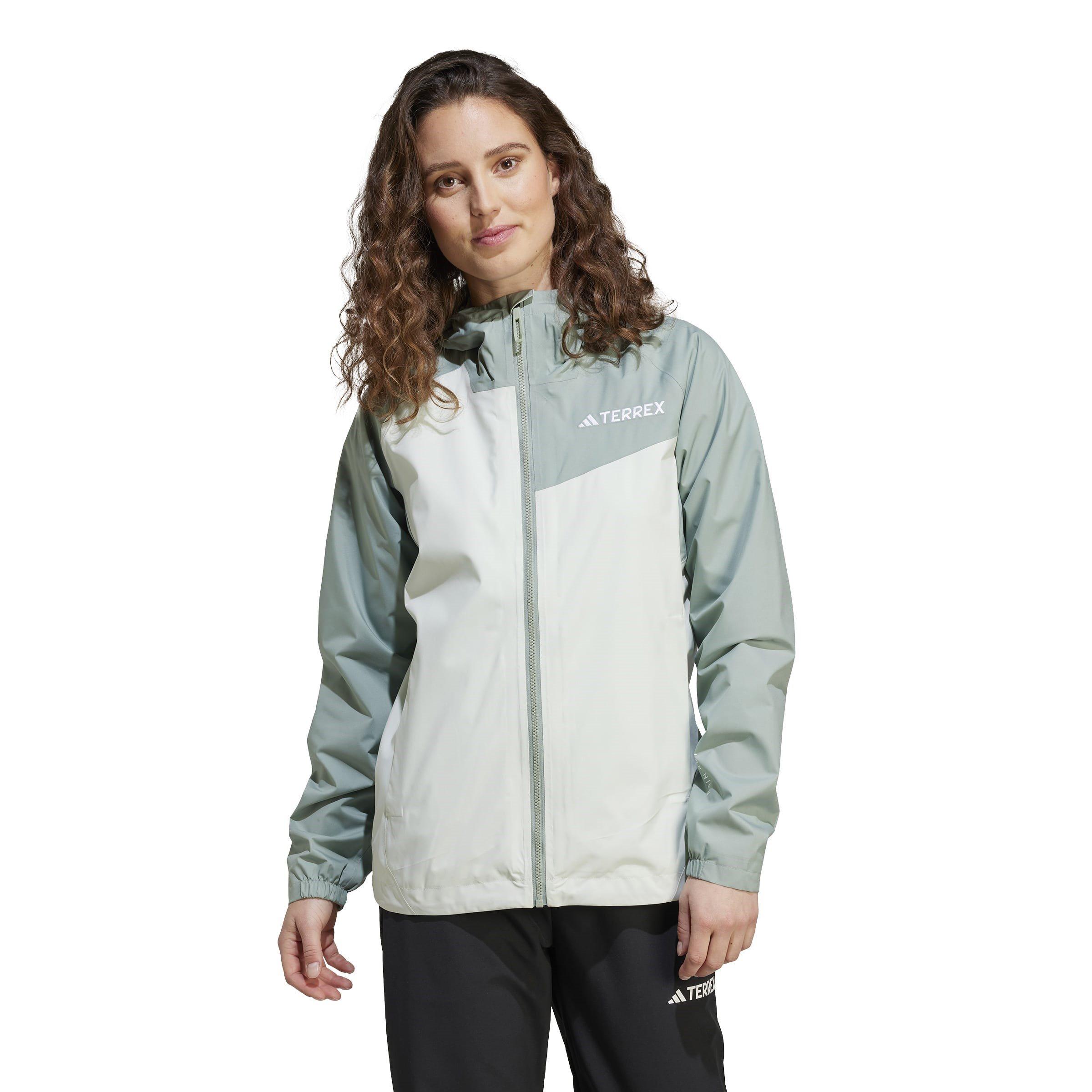 Verde Lino - adidas - Terrex Multi 2L RAIN.RDY Jacket Womens - 2