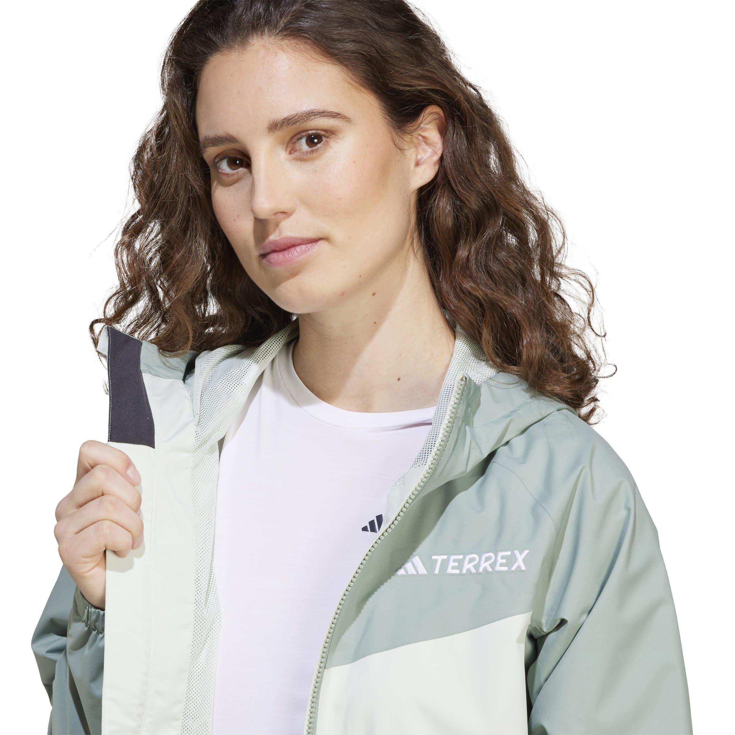 Verde Lino - adidas - Terrex Multi 2L RAIN.RDY Jacket Womens - 6