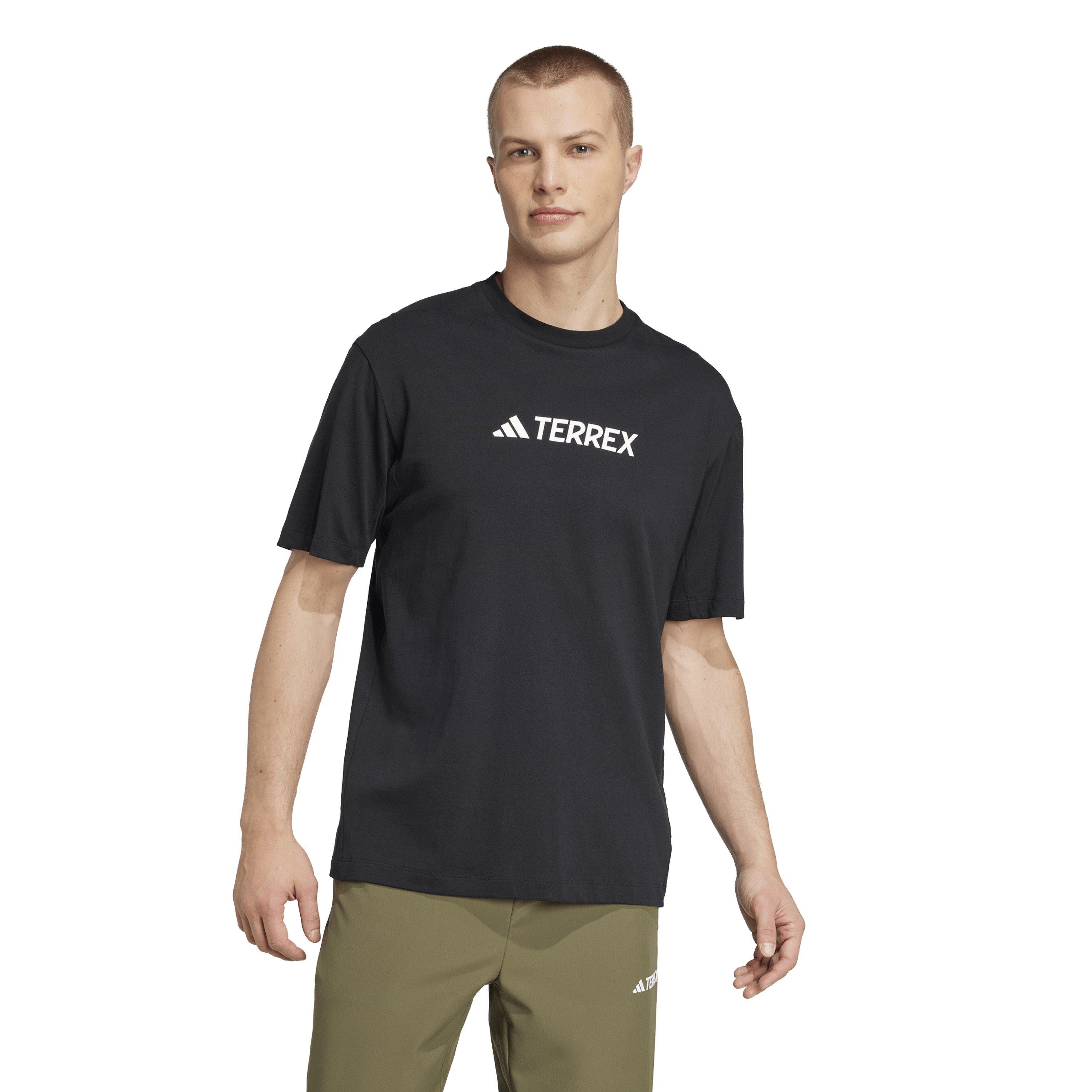 Zwart - adidas - Terrex Classic Logo T-Shirt Mens - 2