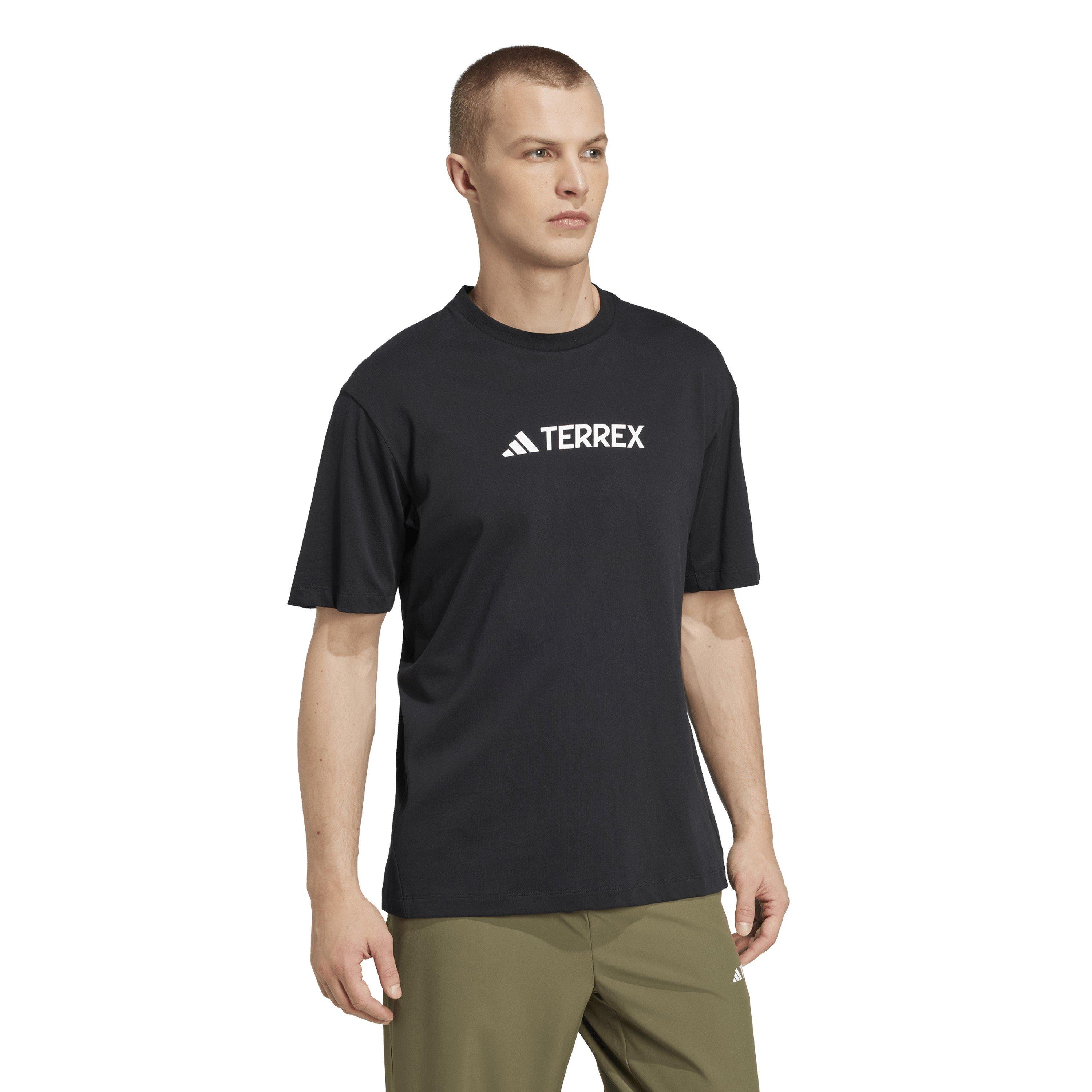 Zwart - adidas - Terrex Classic Logo T-Shirt Mens - 6