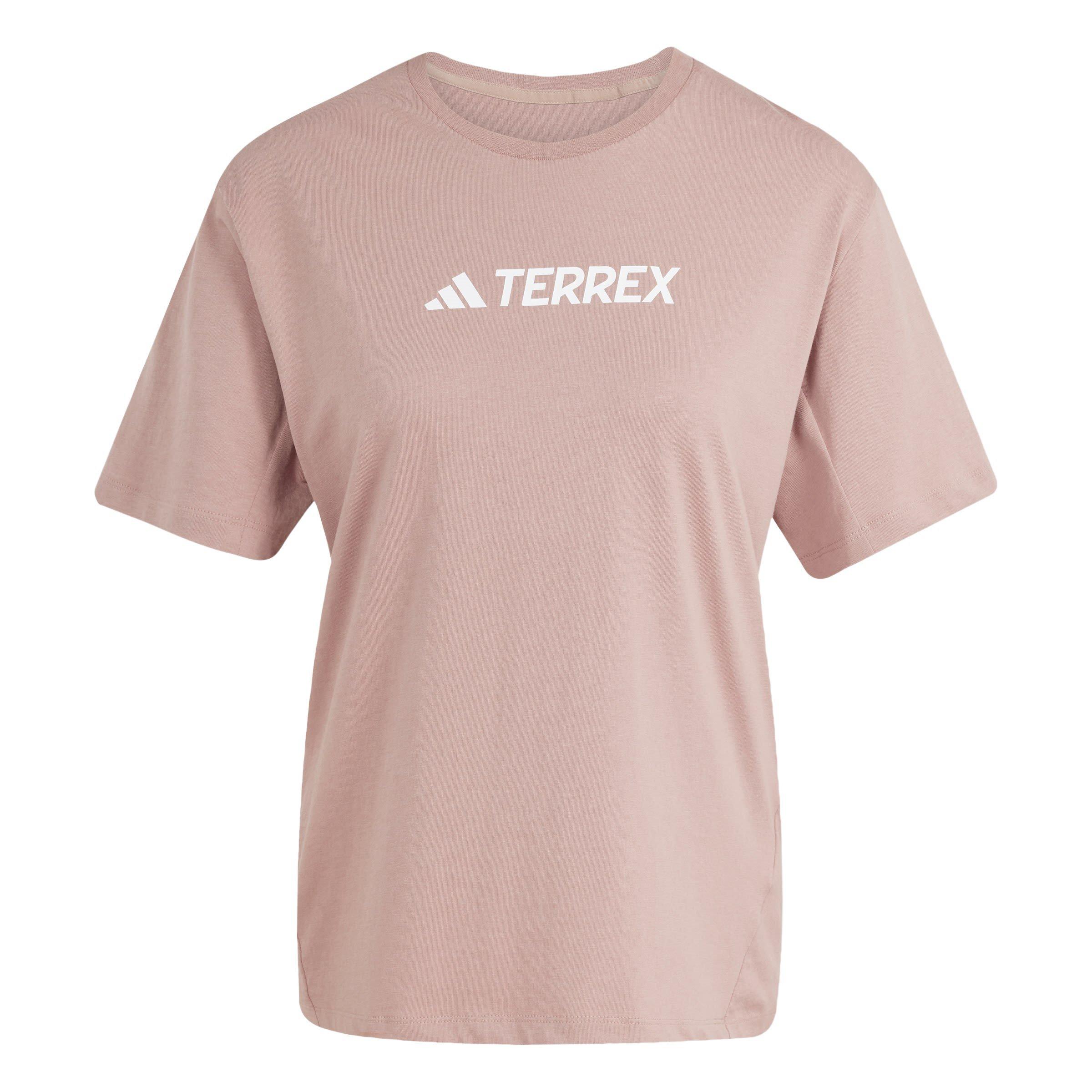 Warm Clay - adidas - Terrex Classic Logo T-Shirt Womens - 1