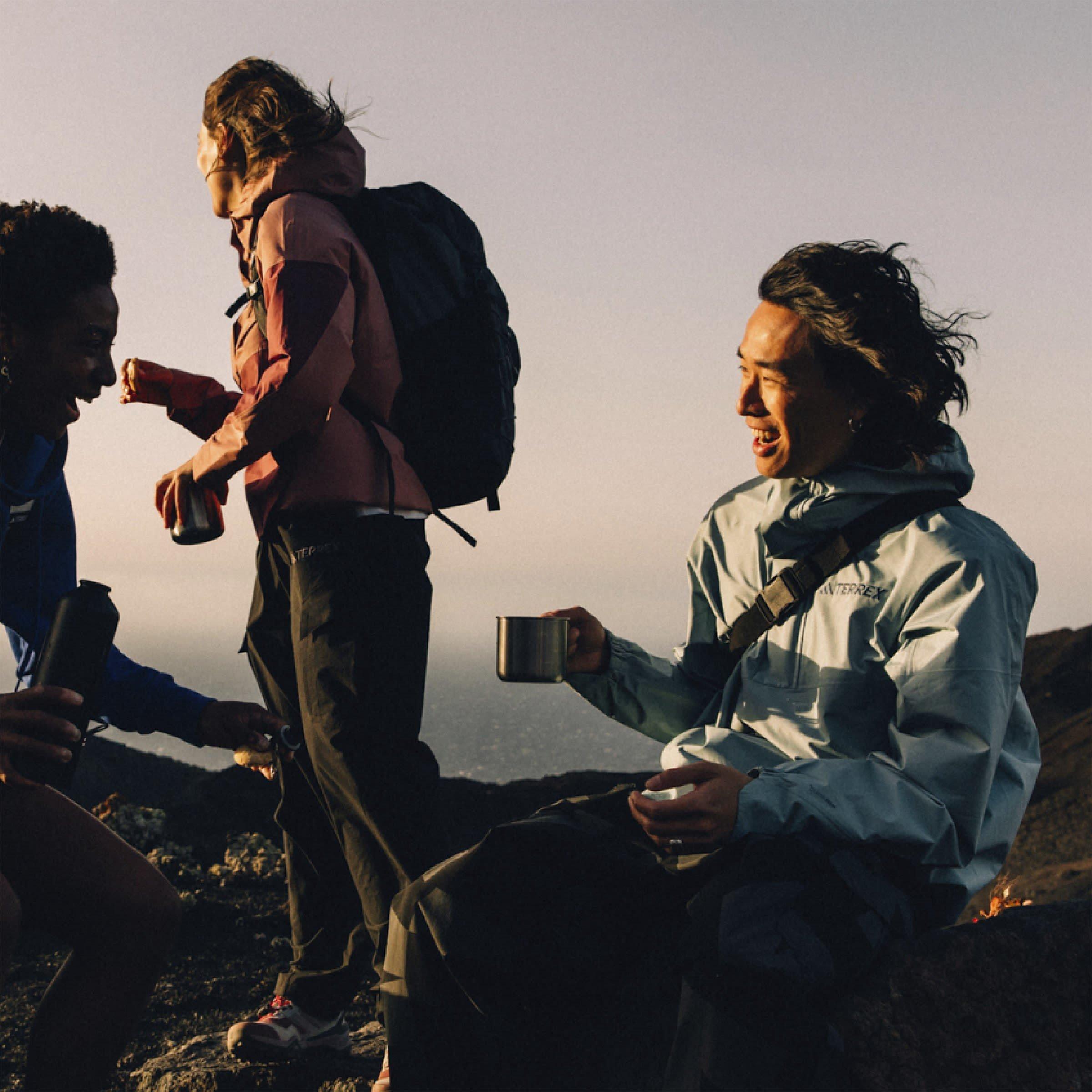 Magisches Grau - adidas - Terrex Xploric 2.5L Anorak Mens - 10