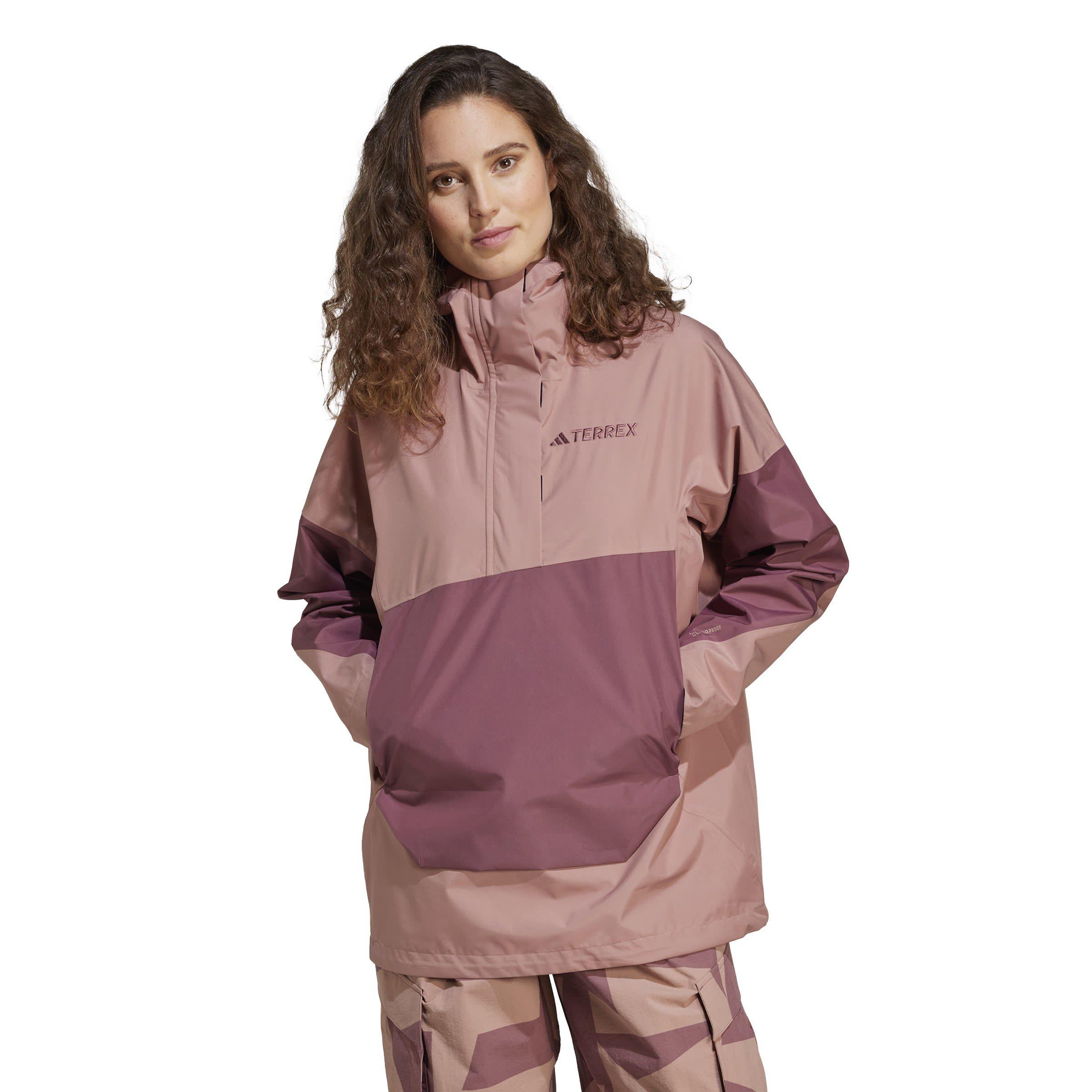 Argilla Calda - adidas - Terrex Xploric Climaproof Half Zip Waterproof Jacket - 2