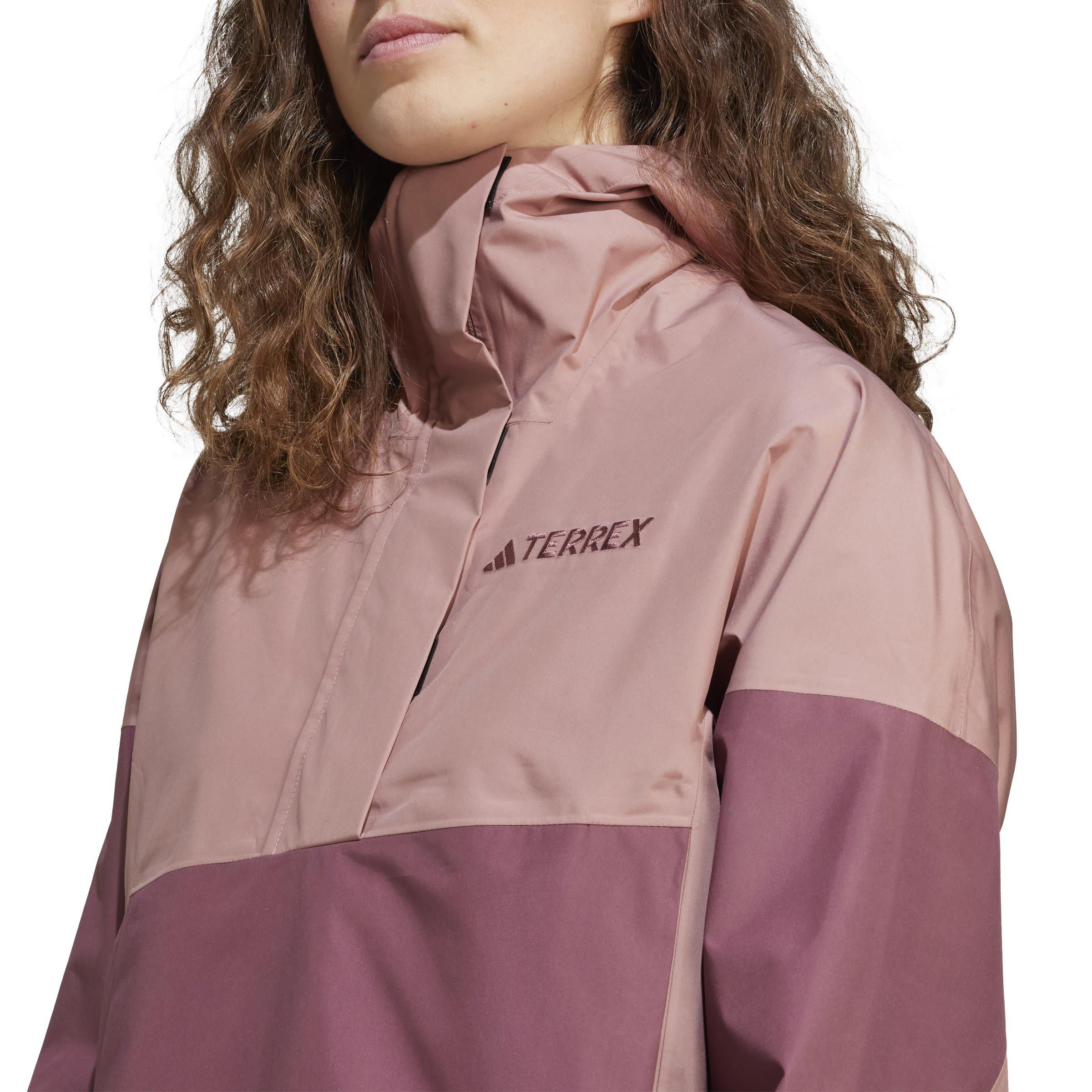 Argilla Calda - adidas - Terrex Xploric Climaproof Half Zip Waterproof Jacket - 6