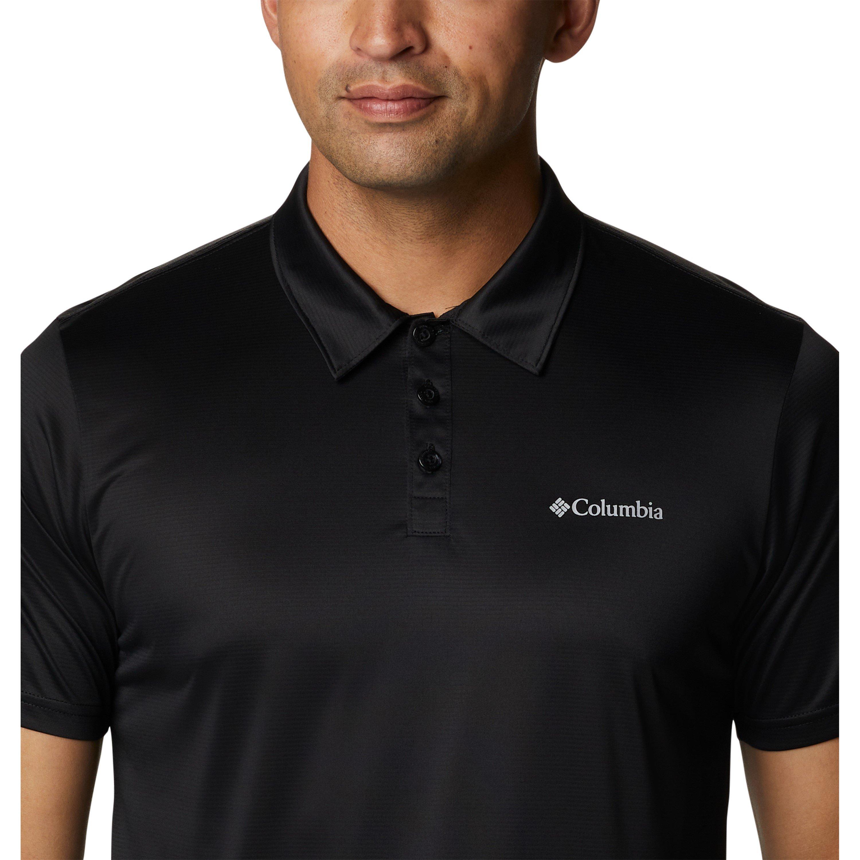 Black - Columbia - Short-Sleeve Polo Shirt Mens - 3