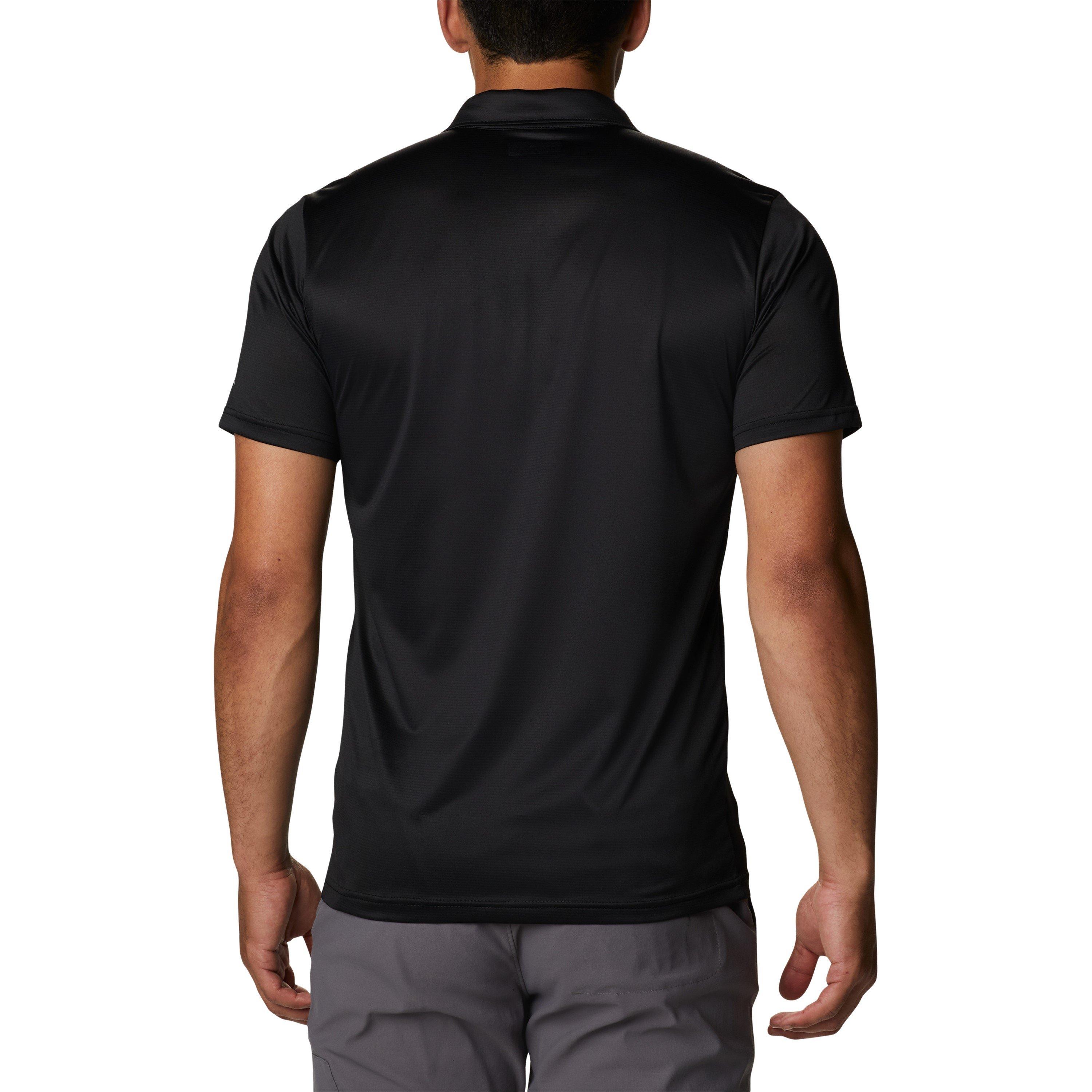 Black - Columbia - Short-Sleeve Polo Shirt Mens - 4