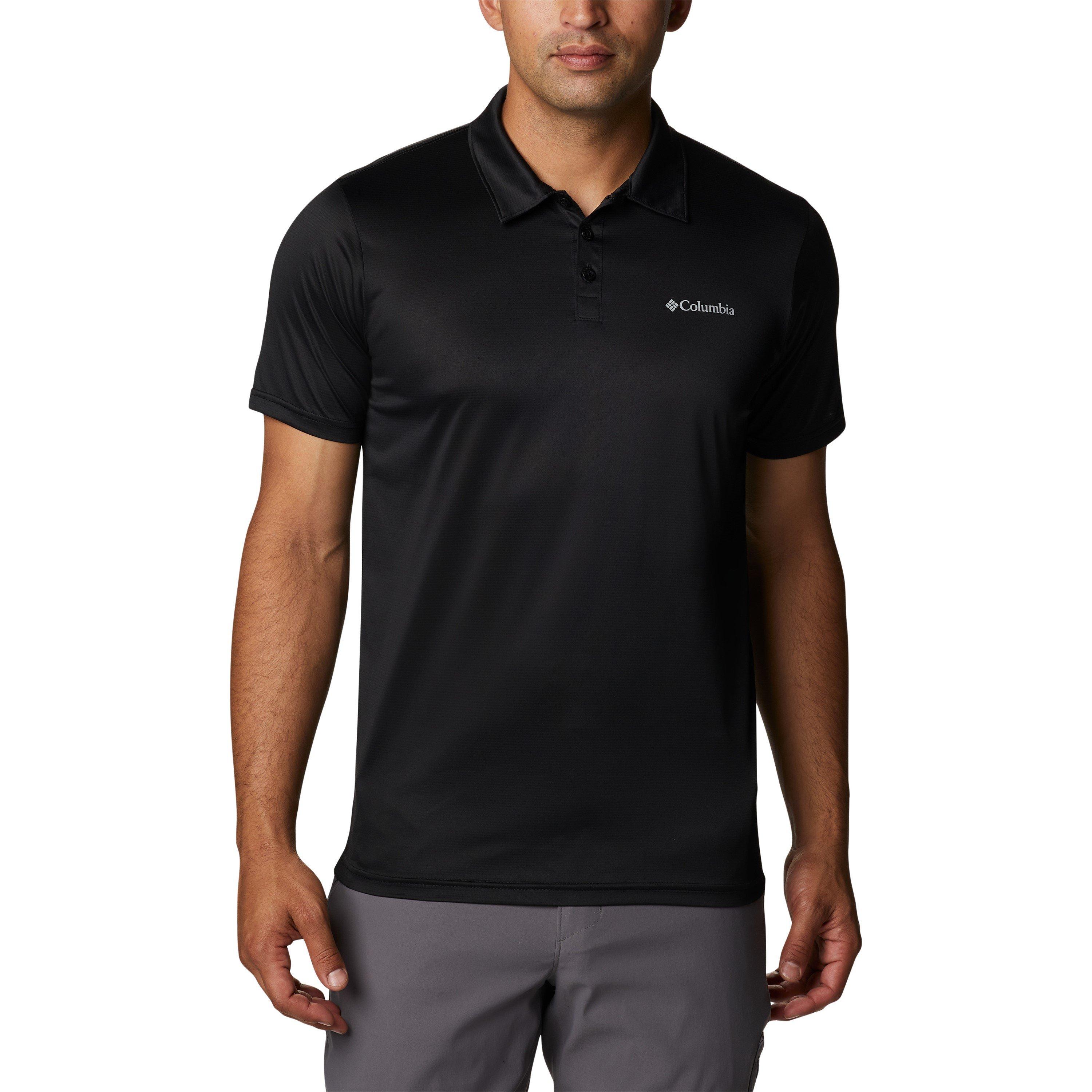 Black - Columbia - Short-Sleeve Polo Shirt Mens - 5