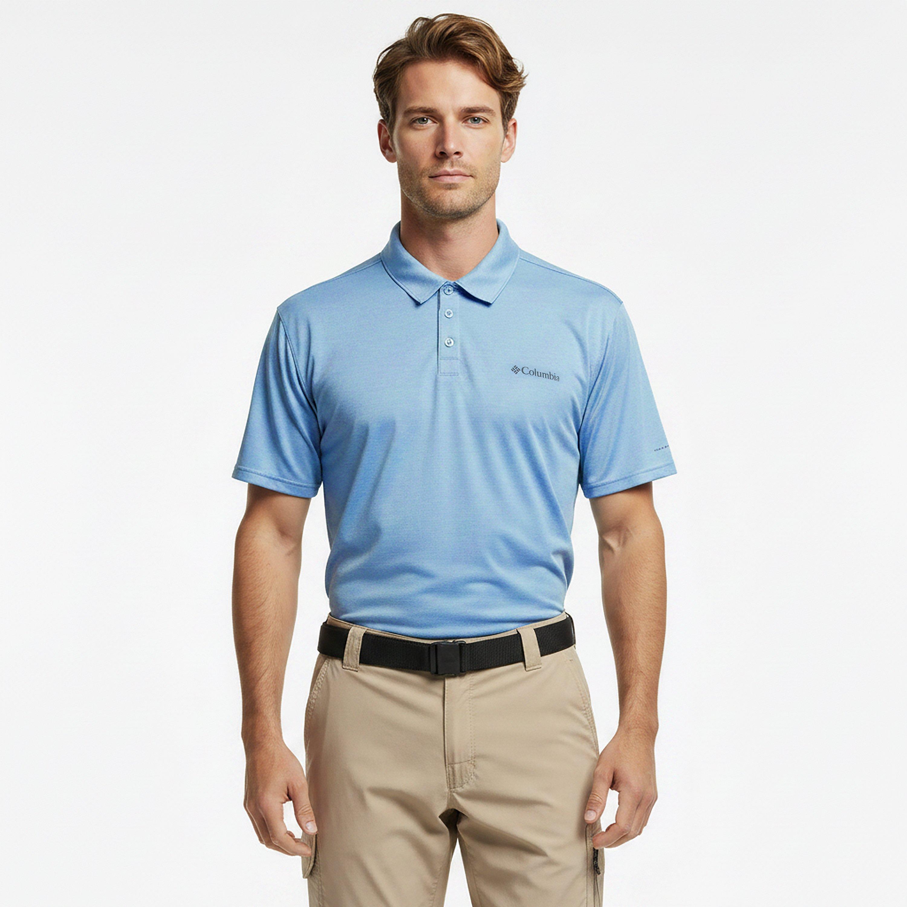Blue - Columbia - Columbia Hike™ Polo - 3
