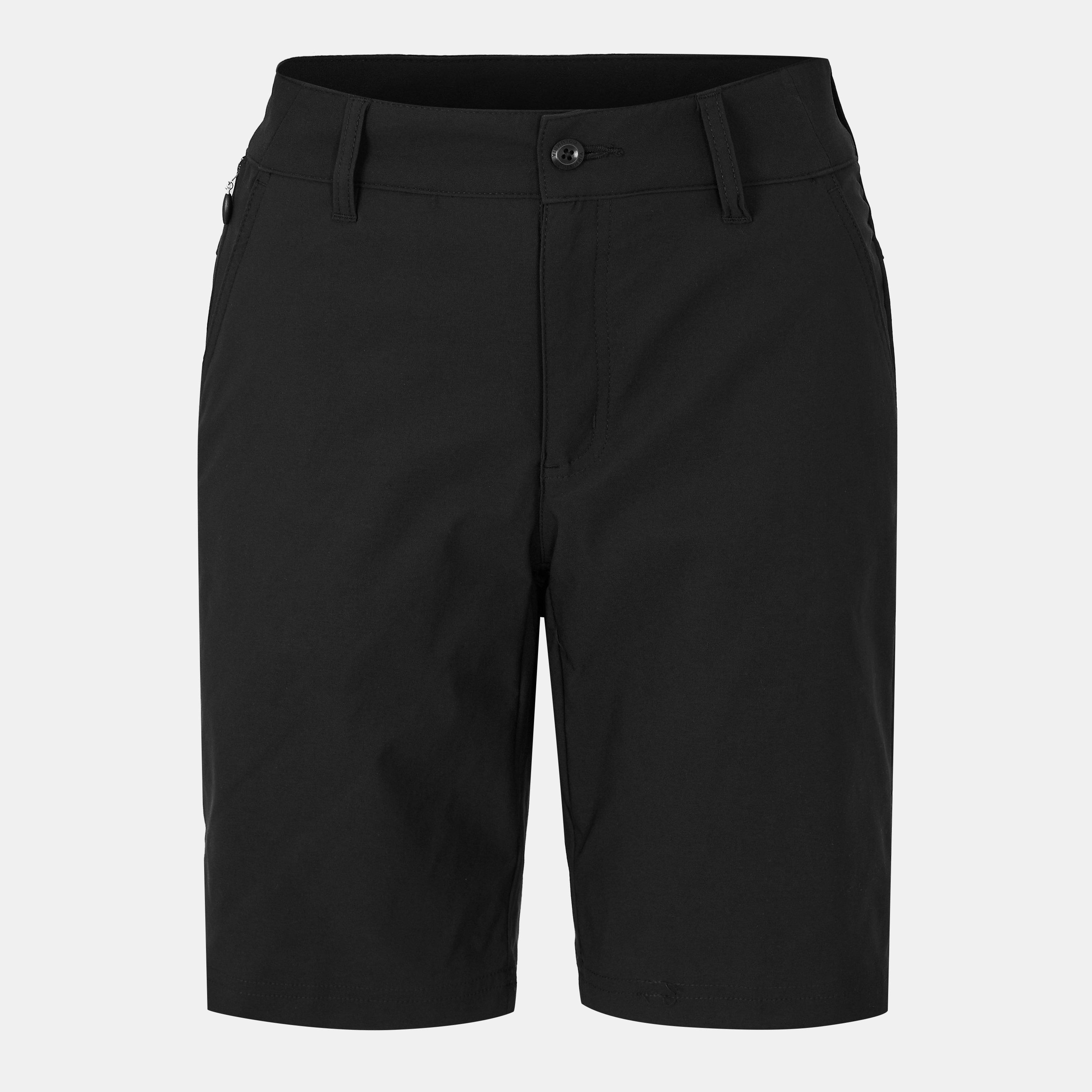 Black - Columbia - Leslie Falls Walking Shorts Womens - 1