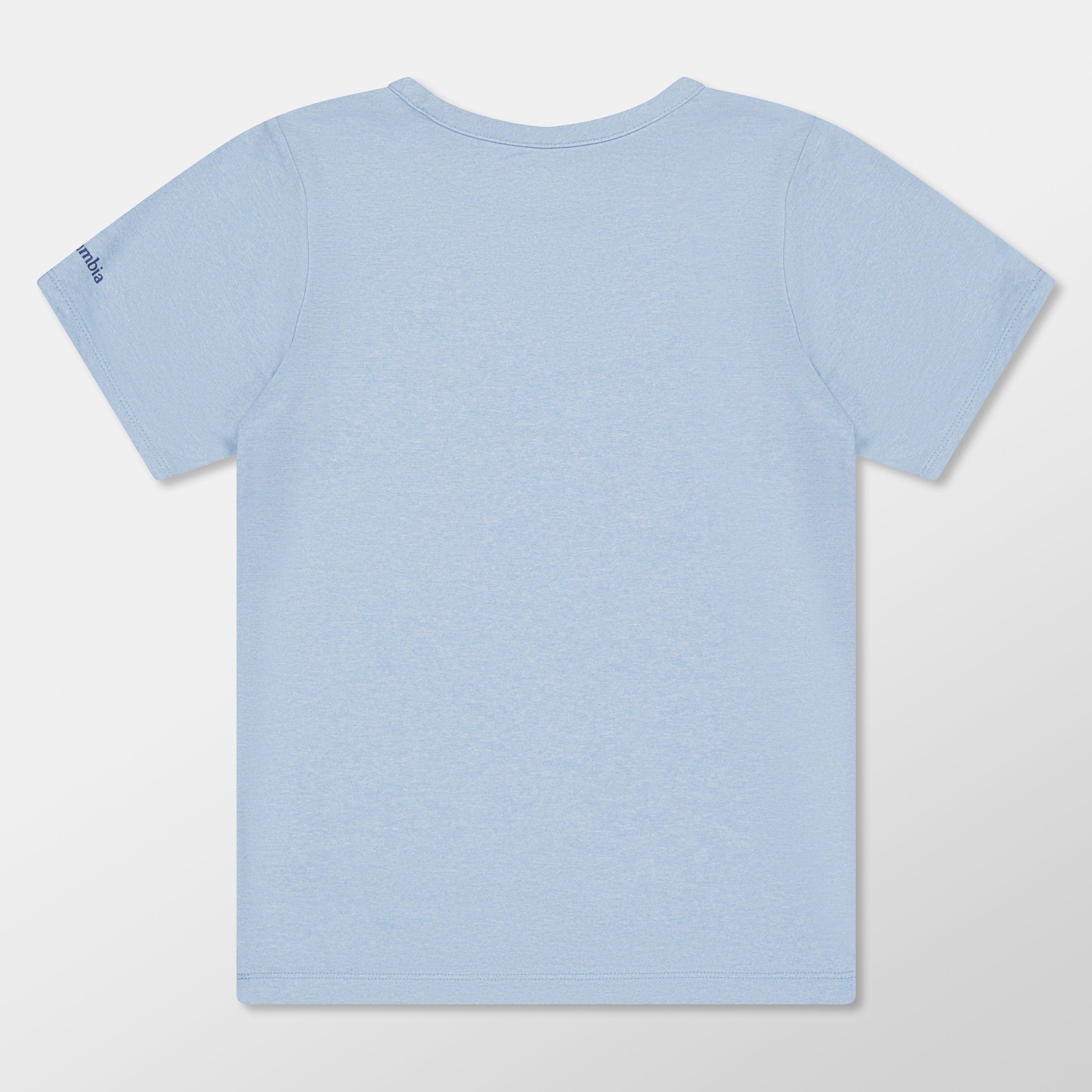 Wellenförmiges Blau - Columbia - Tech Short-Sleeve Performance T-Shirt Juniors - 2