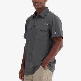 Hi Tec Short Sleeve Shirt Mens