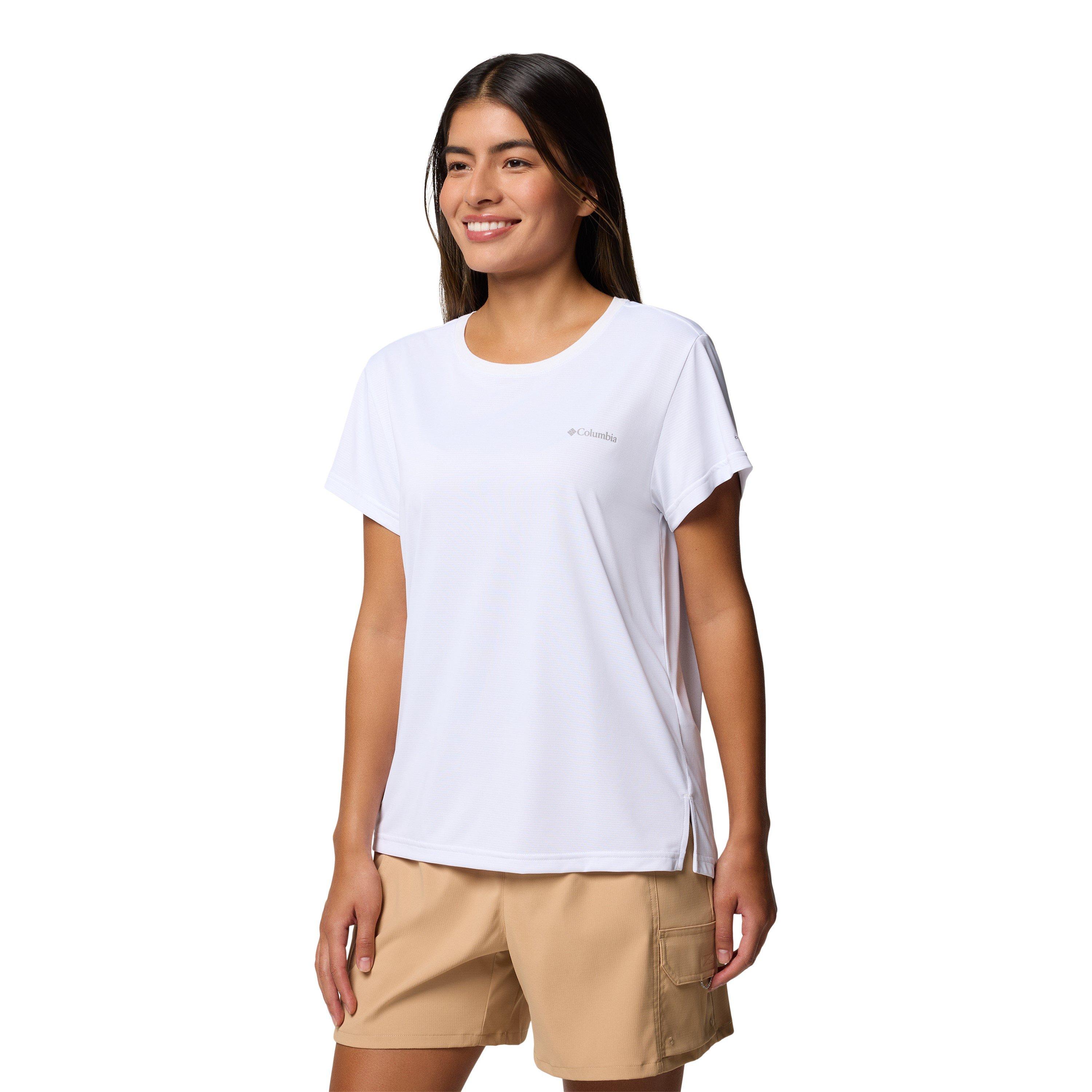 White - Columbia - BlueVista Hill™ SS Crew - 3