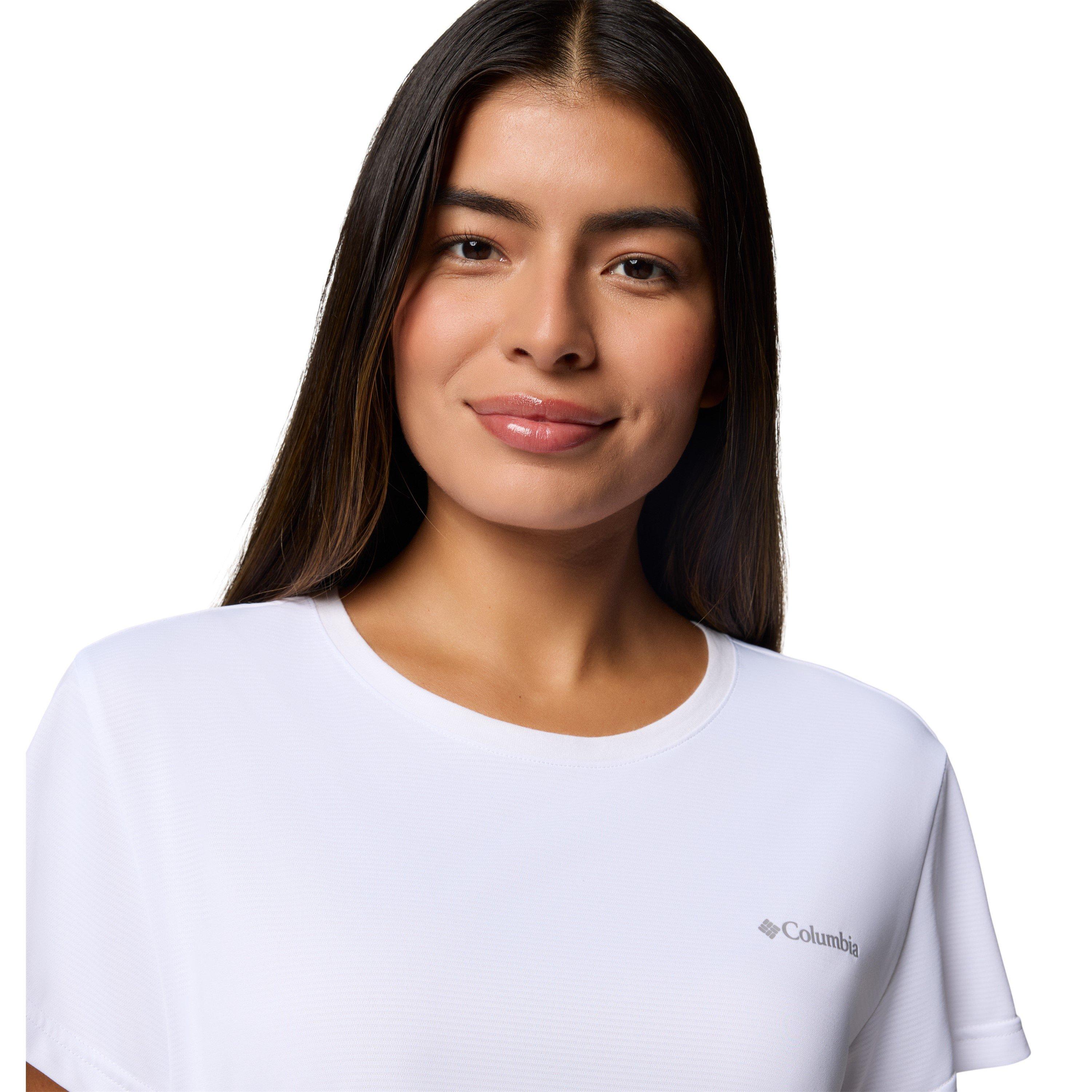 White - Columbia - BlueVista Hill™ SS Crew - 4