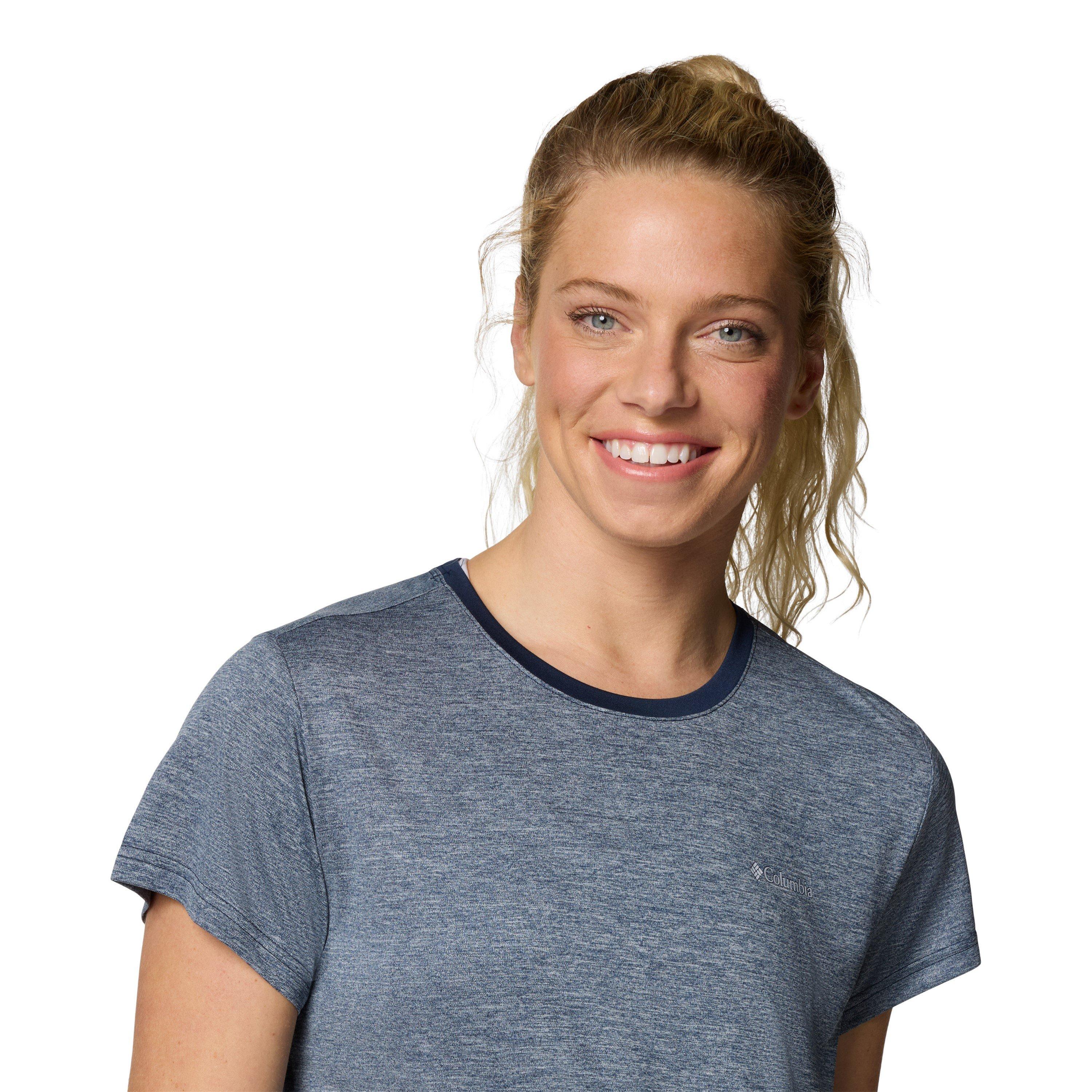 Collegiate Navy - Columbia - BlueVista Hill™ SS Crew - 4