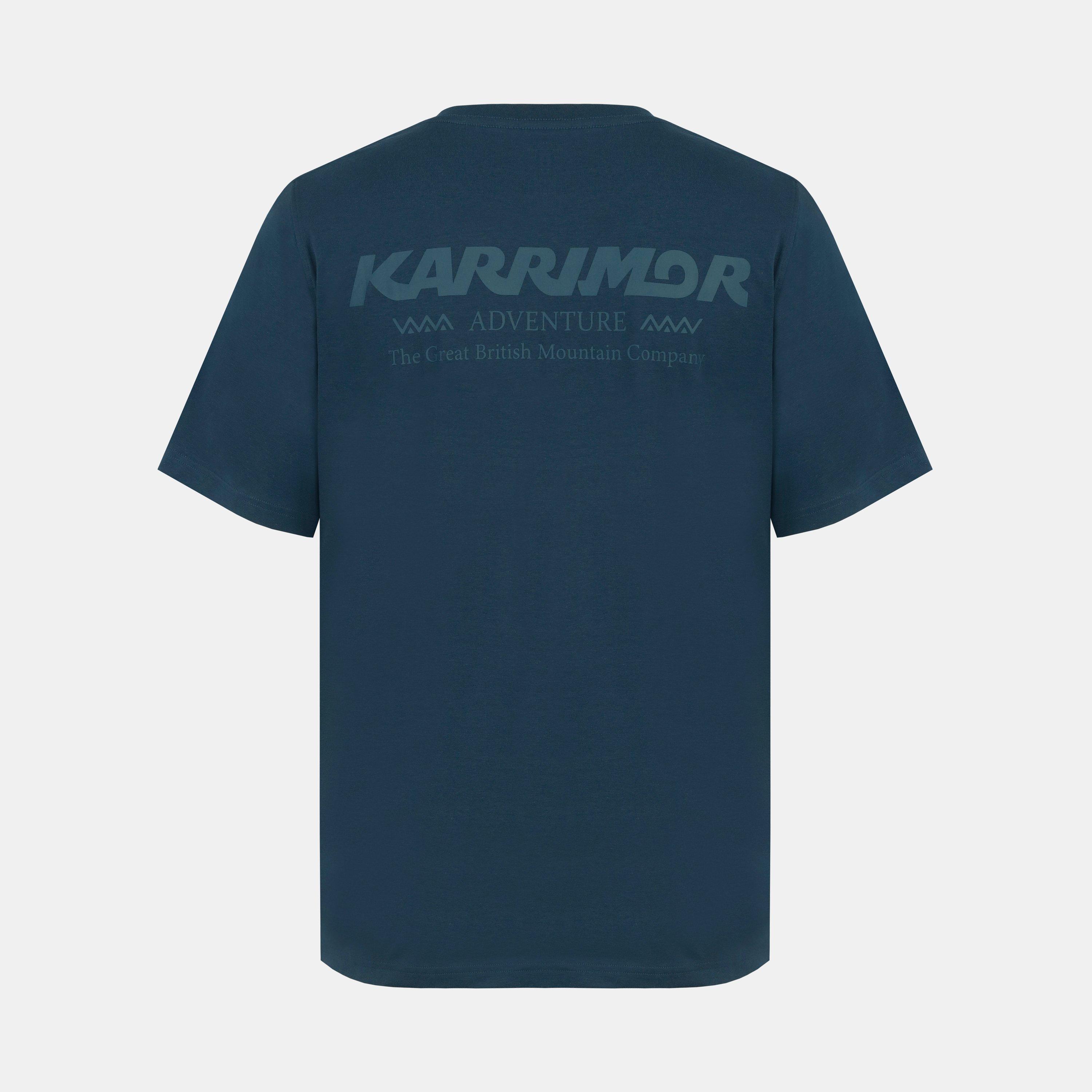 Blue Denim - Karrimor - Men's Graphic Cotton Short Sleeve T-Shirt - 3