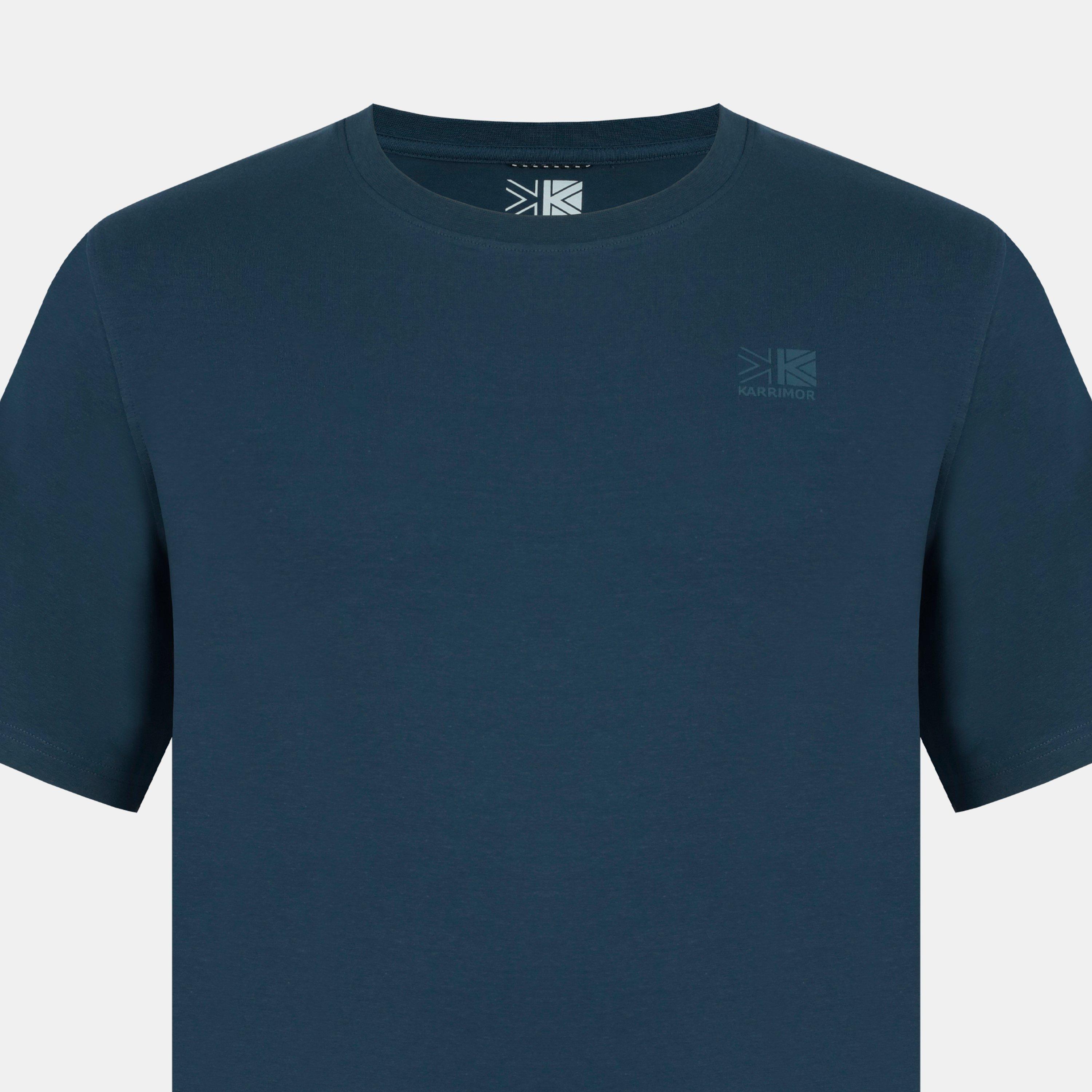 Blue Denim - Karrimor - Men's Graphic Cotton Short Sleeve T-Shirt - 4
