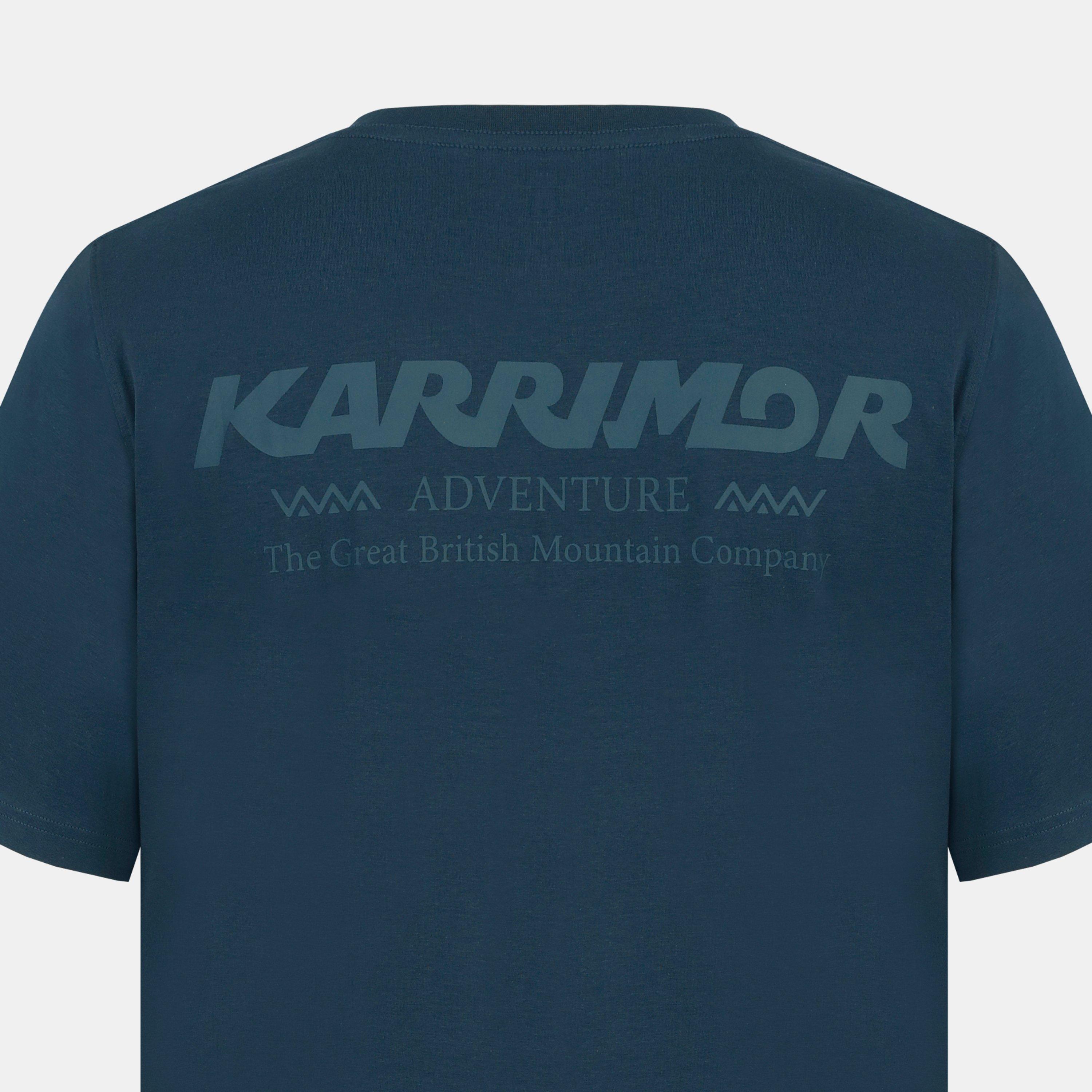 Blue Denim - Karrimor - Men's Graphic Cotton Short Sleeve T-Shirt - 6