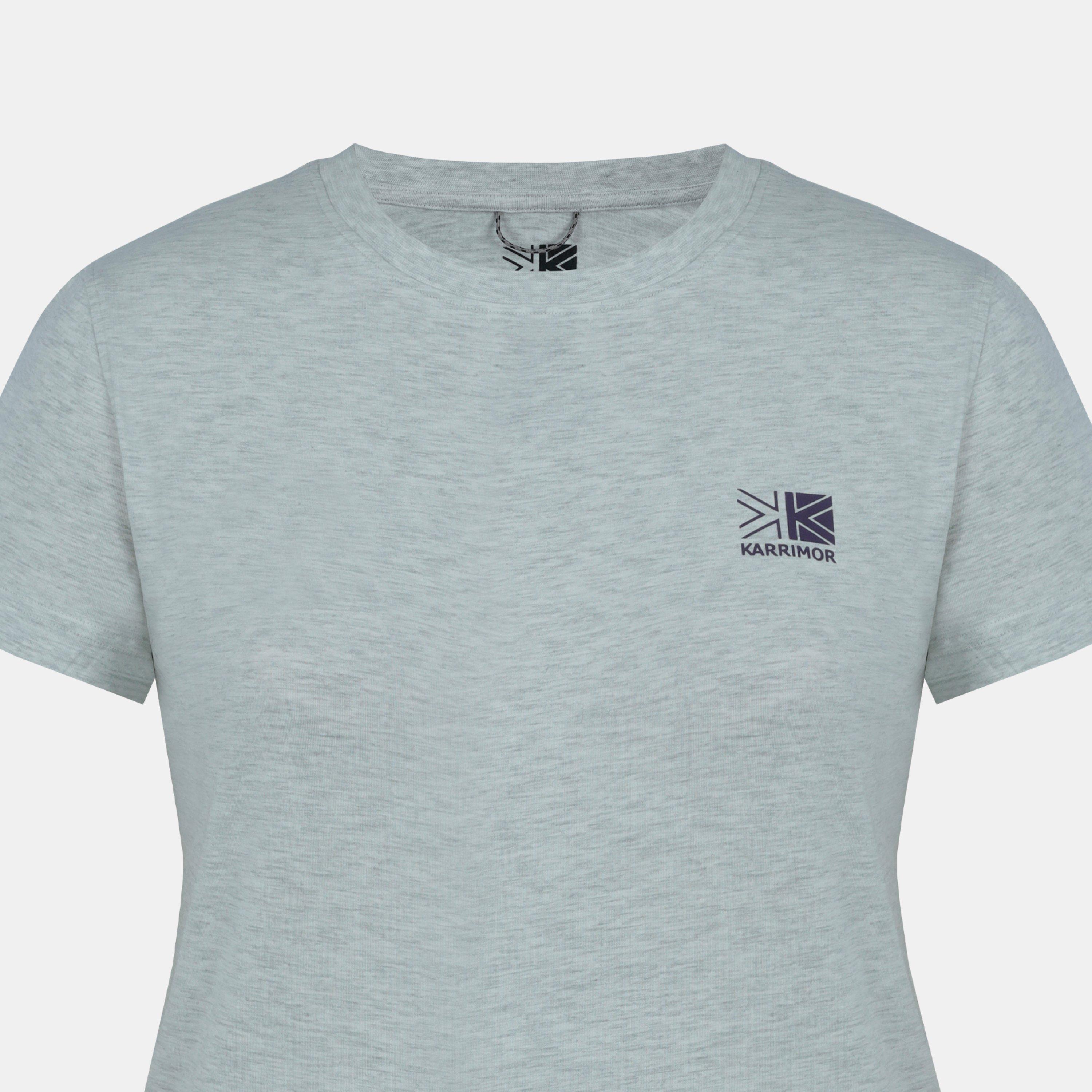 Gletsjer Marl - Karrimor - Women's Logo Cotton Short Sleeve Crew Neck T-Shirt - 4