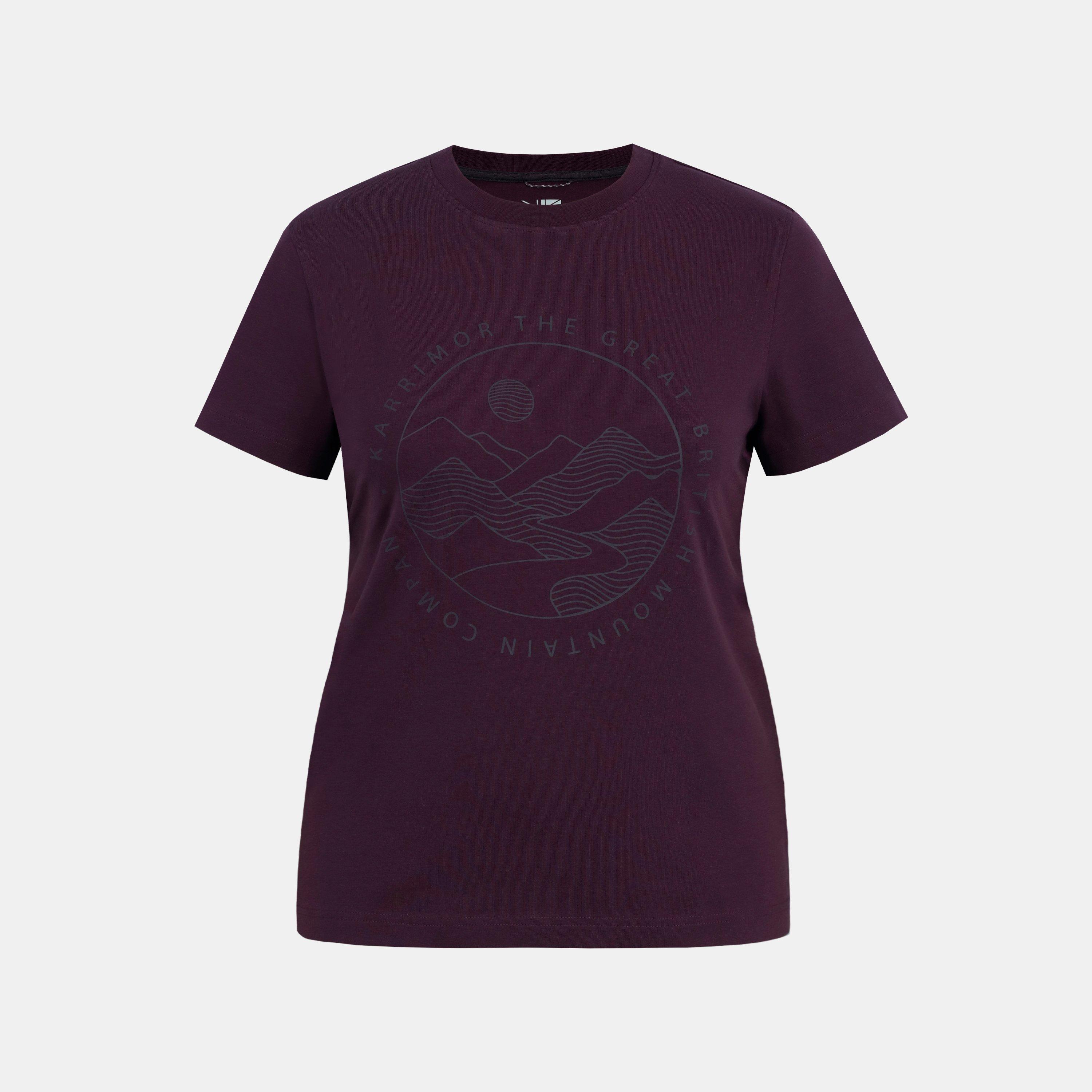 Women's Logo Cotton Short Sleeve Crew Neck T-Shirt