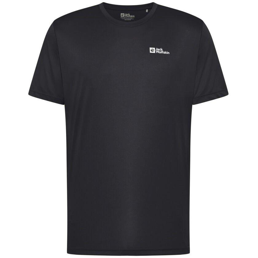 Jack Wolfskin Men's Tech Tee - Phantom - Large