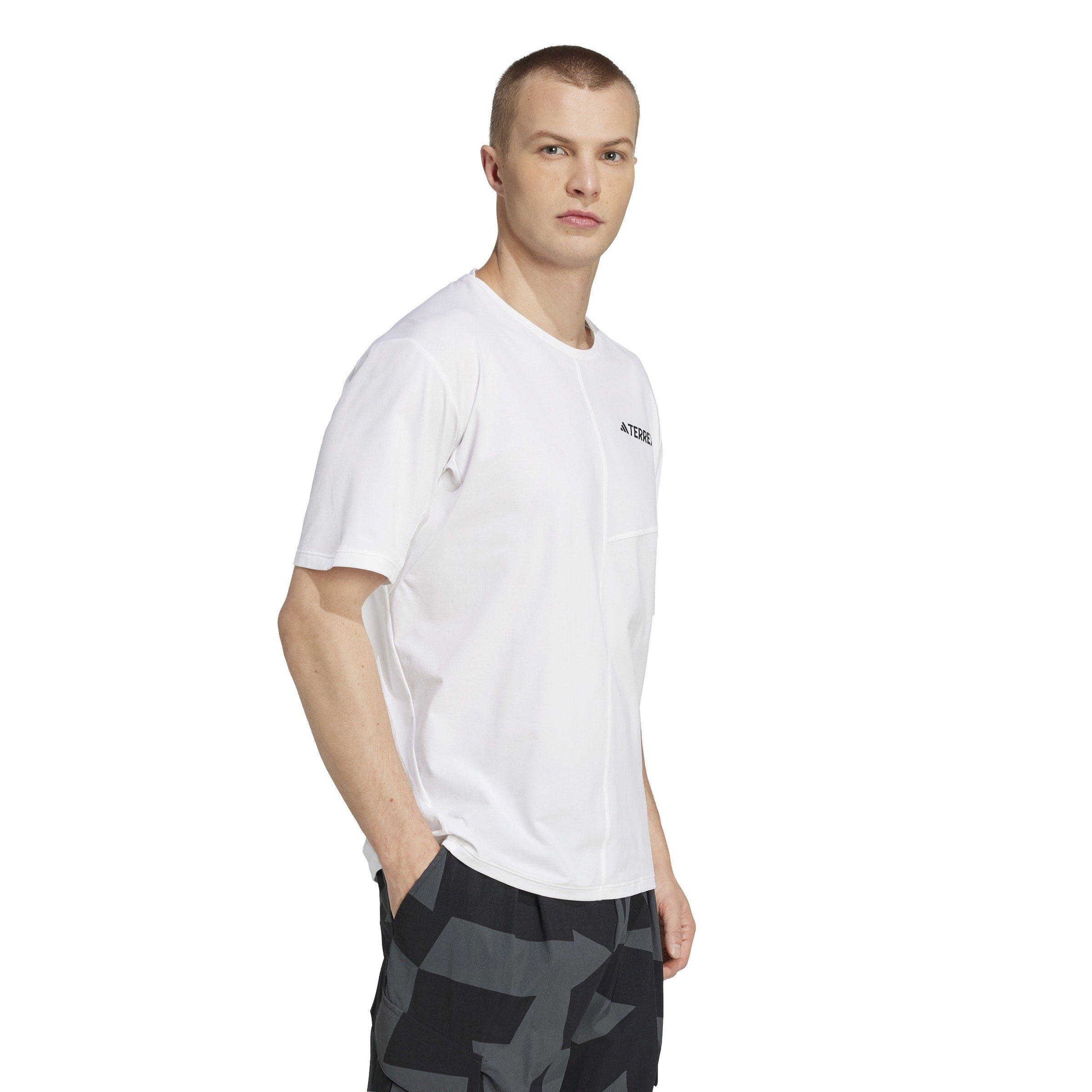 White - adidas - Terrex Multi Climacool T-Shirt Mens - 4