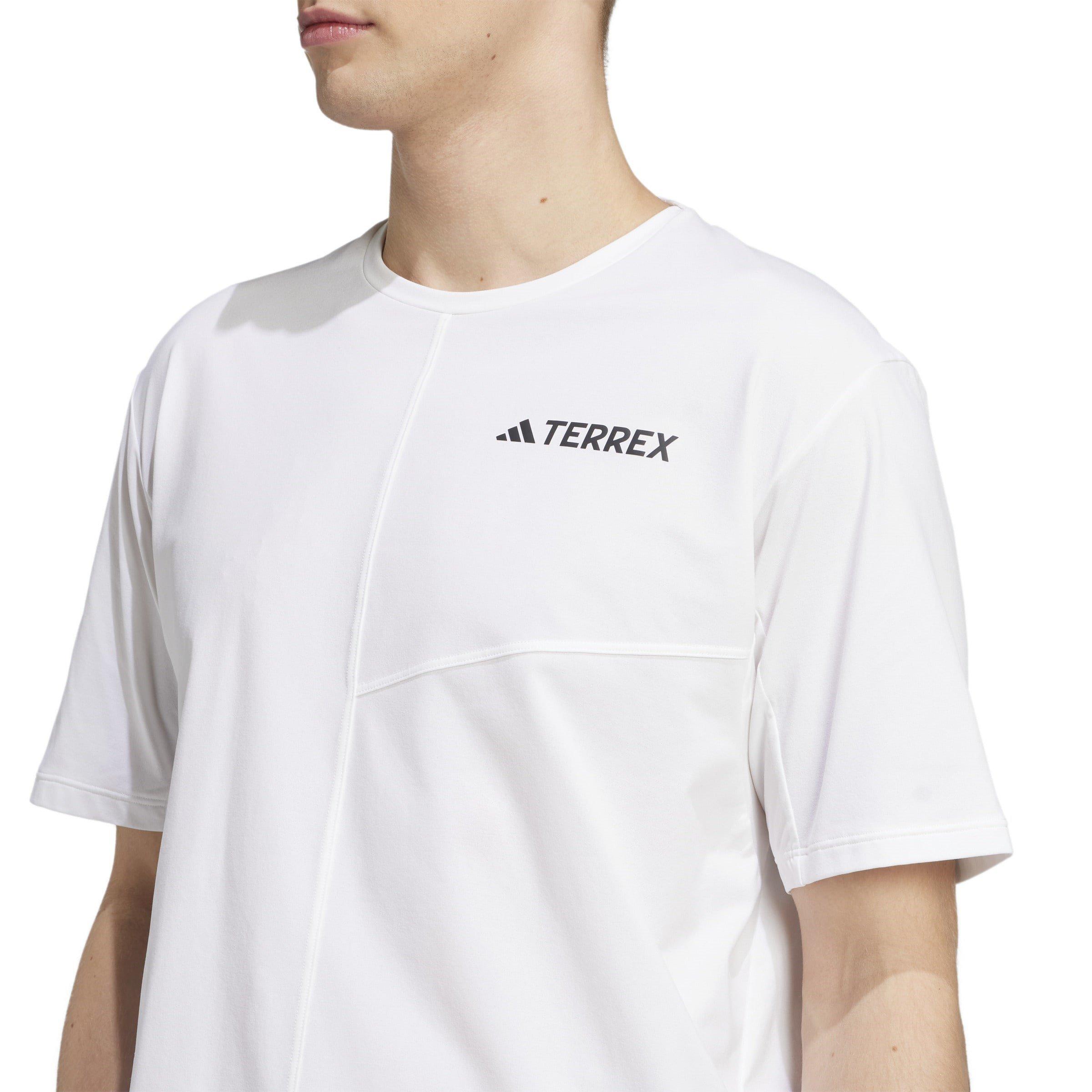 White - adidas - Terrex Multi Climacool T-Shirt Mens - 5