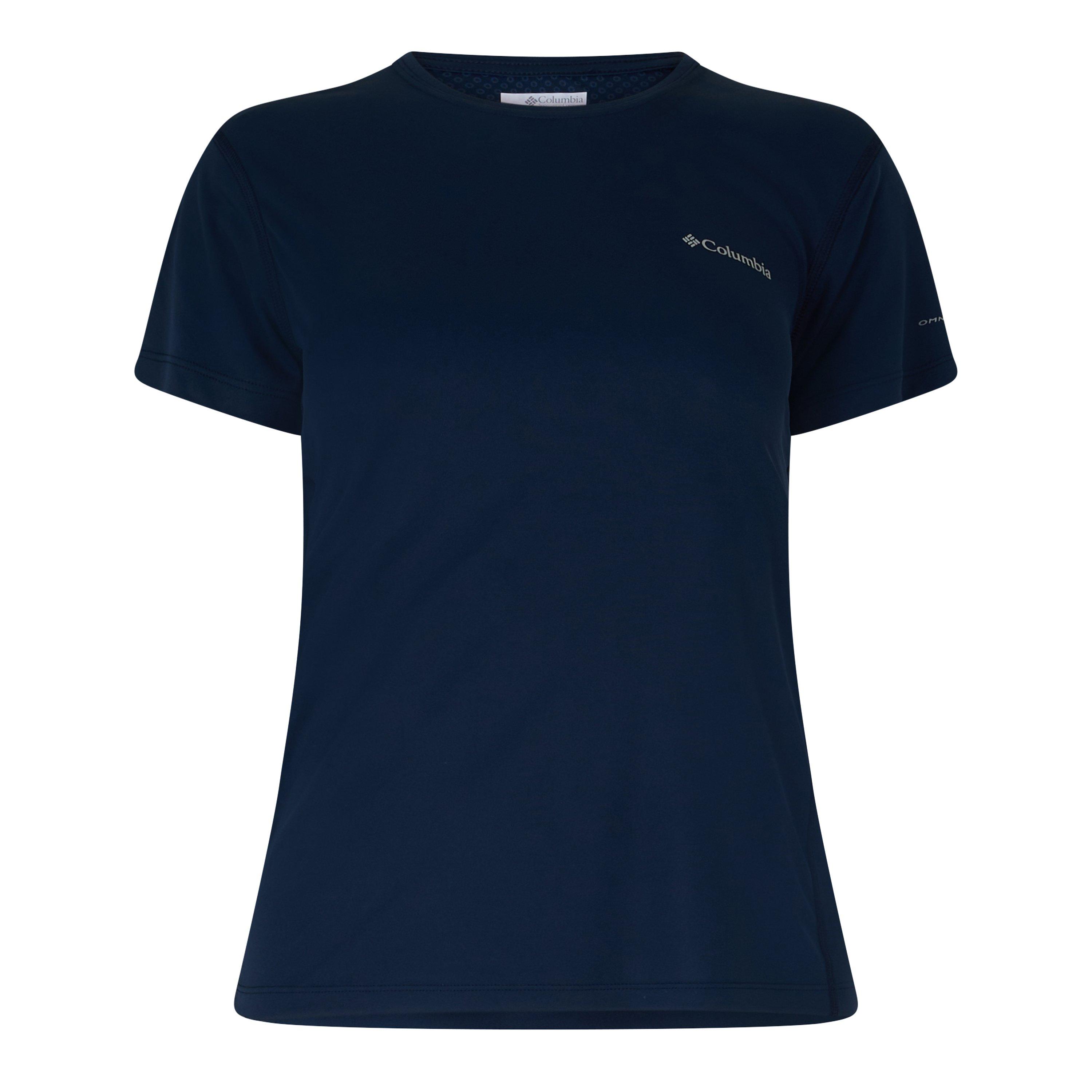 Collegiate Navy - Columbia - Women's Zero Short Sleeve Performance T-Shirt - 1