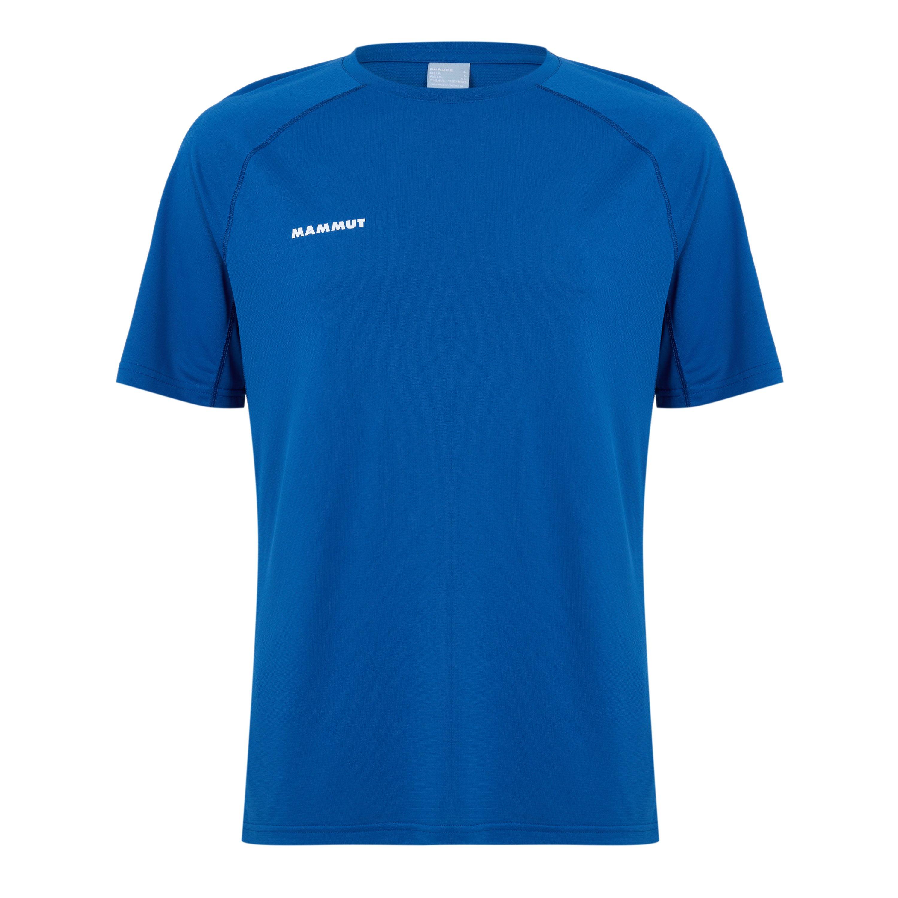 Blue - Mammut - Men's Short Sleeve Performance T-Shirt - 1