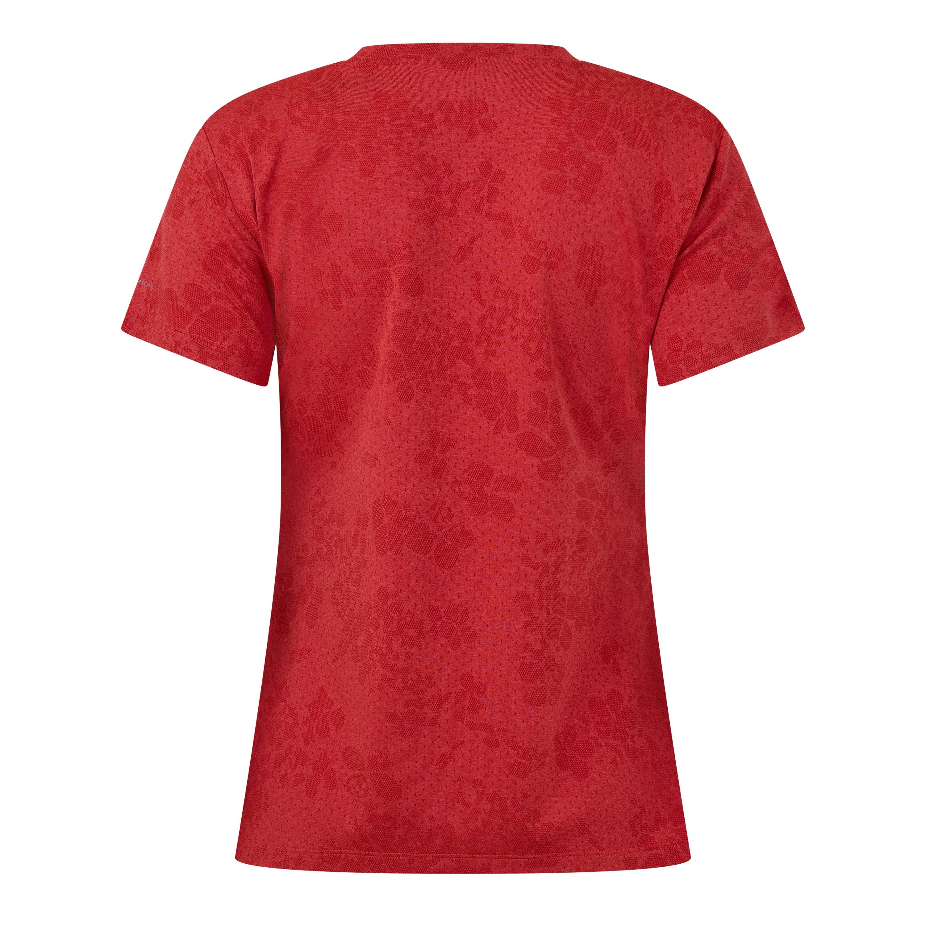 Valmue Rød - Columbia - Women's Bluebird Crew Short Sleeve Performance T-Shirt - 2