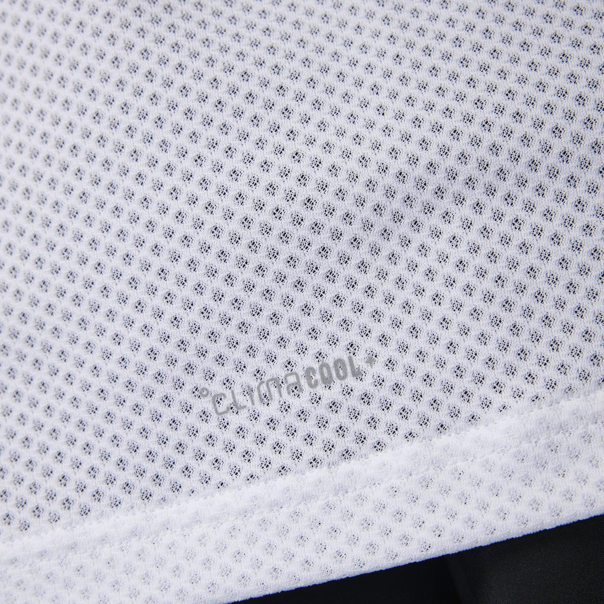 White - adidas - Short-Sleeve Performance T-Shirt - 13