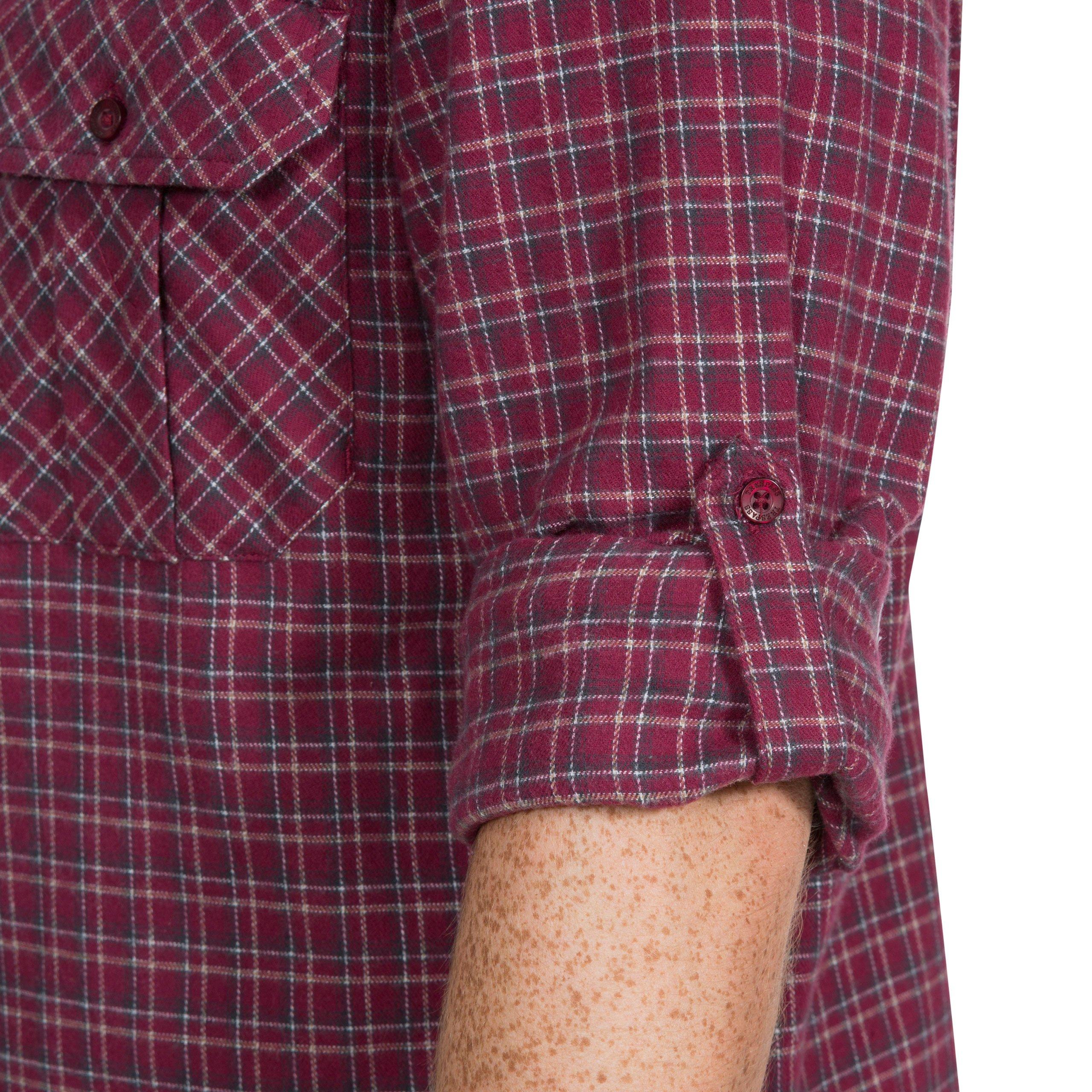 Red Check - Trespass - Snyper Long-Sleeve Shirt - 9