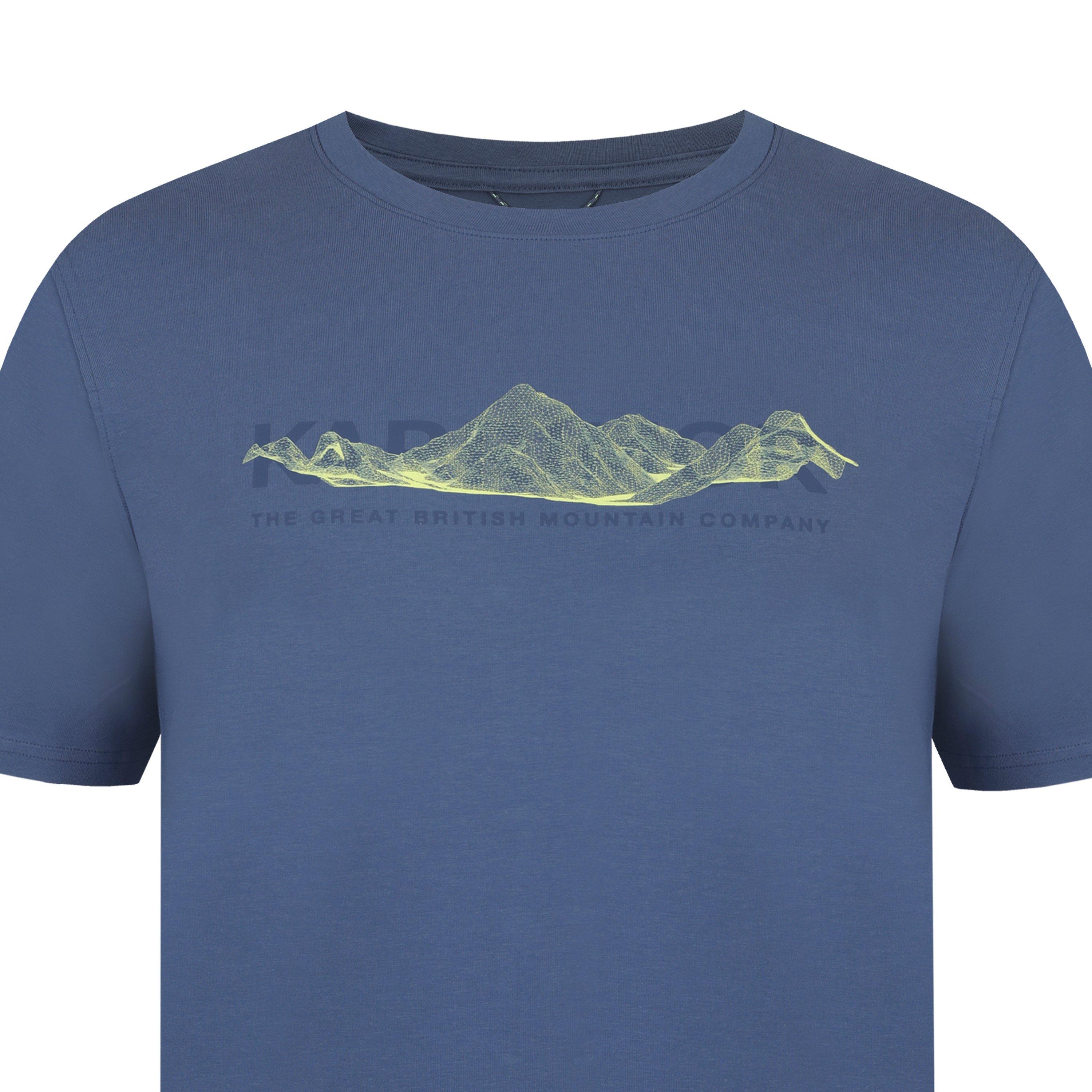  Blue F - Karrimor - Men's Graphic Short-Sleeve Performance T-Shirt - 3