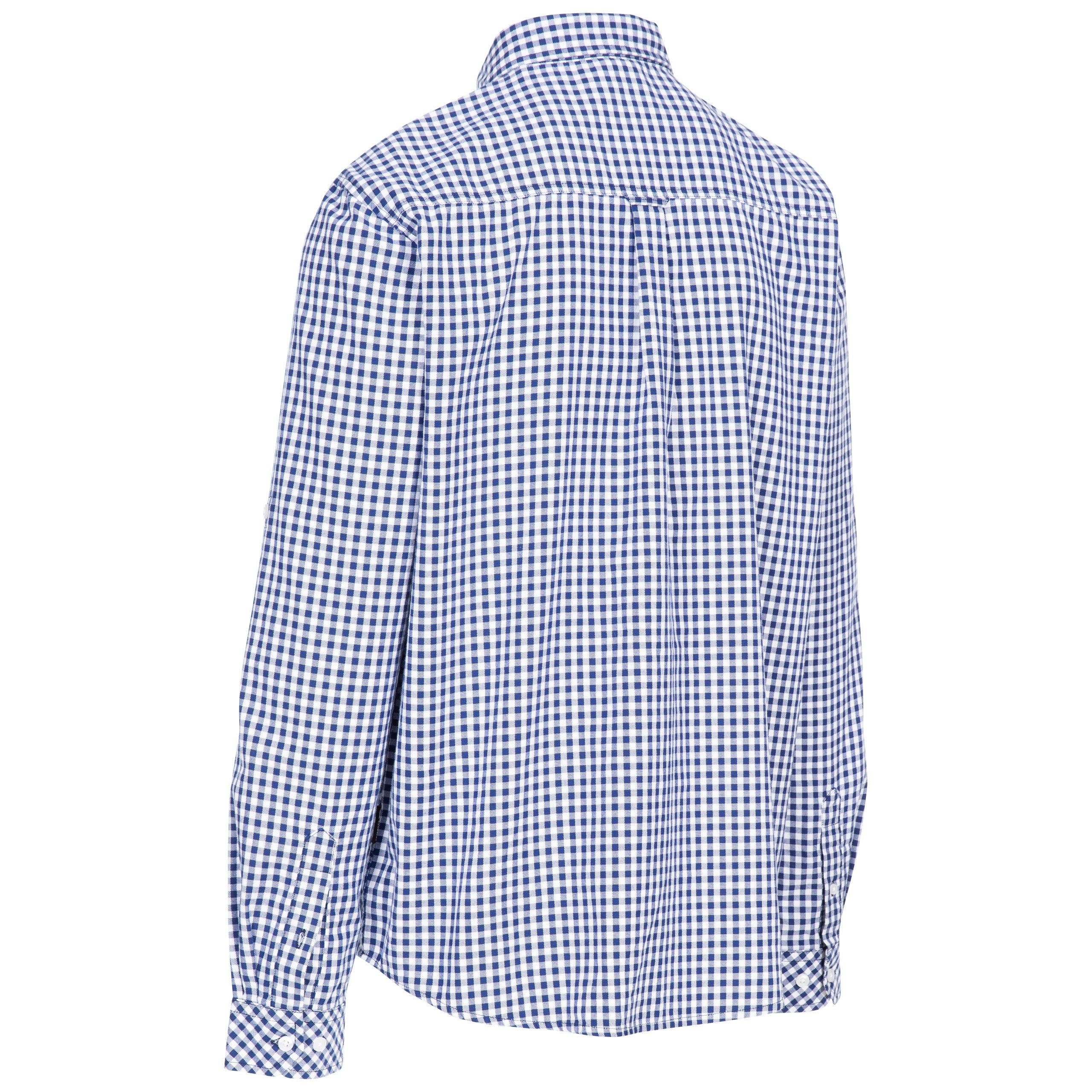 Blue Check - Trespass - Yafforth Long-Sleeve Shirt - 2