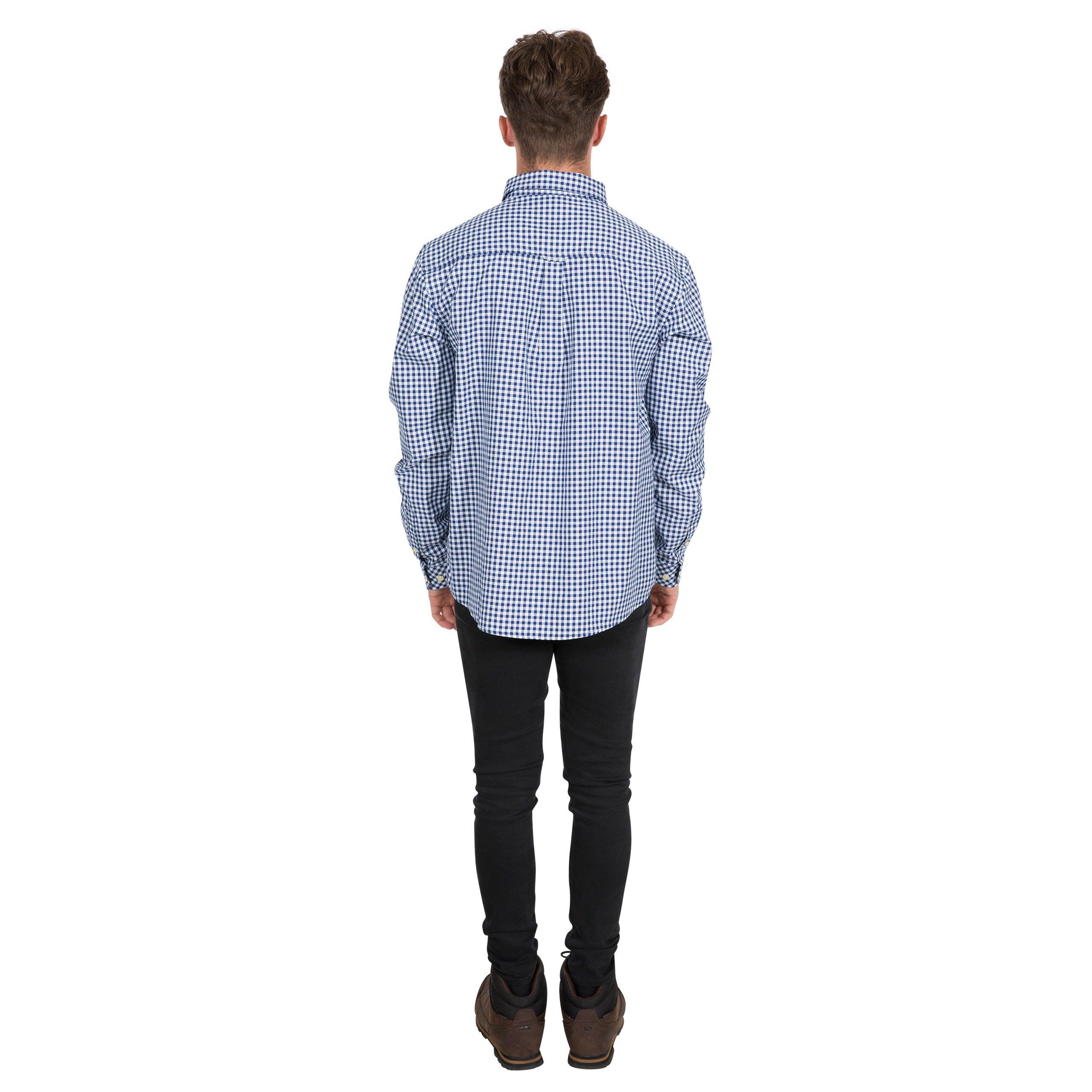 Blue Check - Trespass - Yafforth Long-Sleeve Shirt - 4