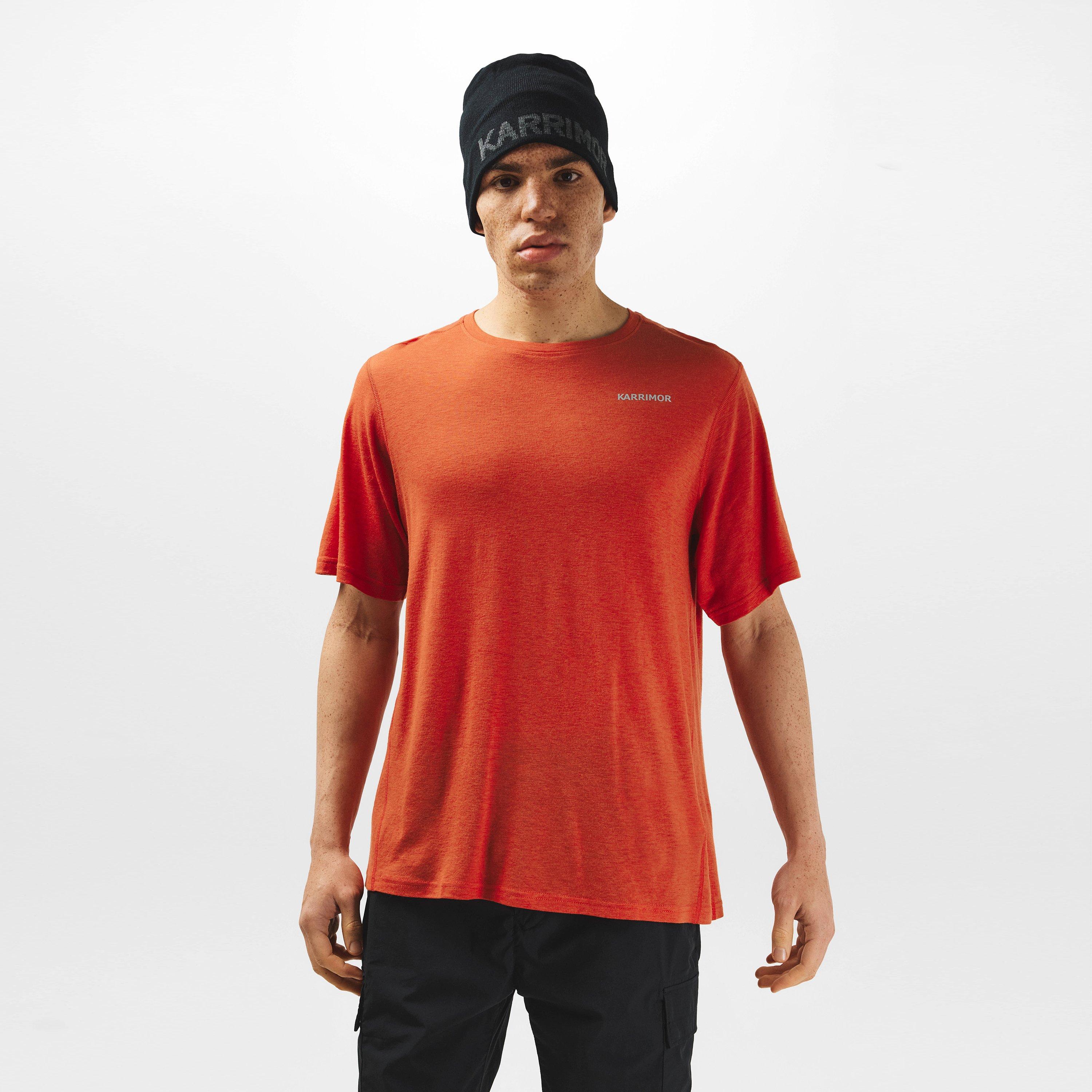 Orange - Karrimor - Merino Tee Mens - 3