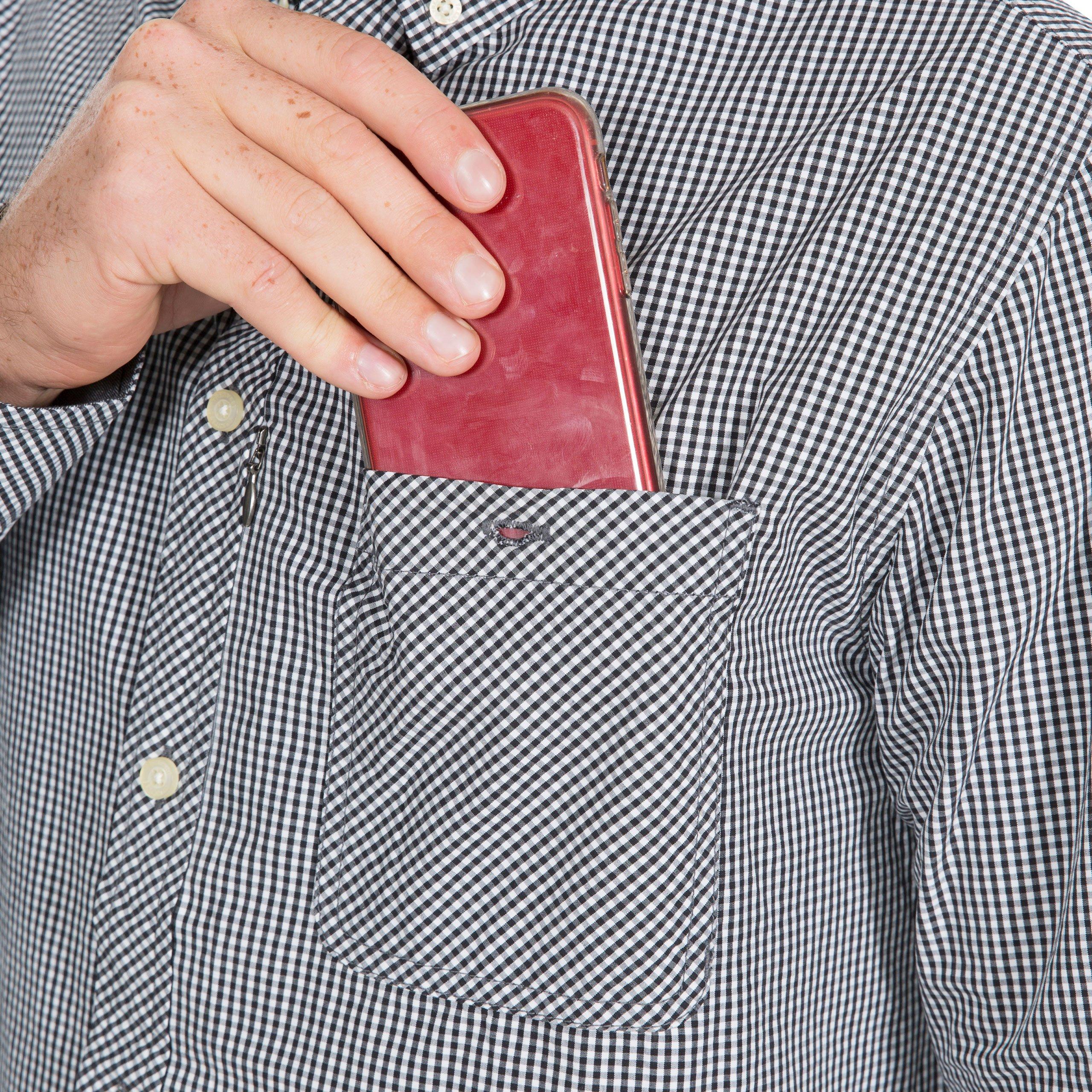 Carreau noir - Trespass - Yaddlethorpe Long-Sleeve Shirt - 5