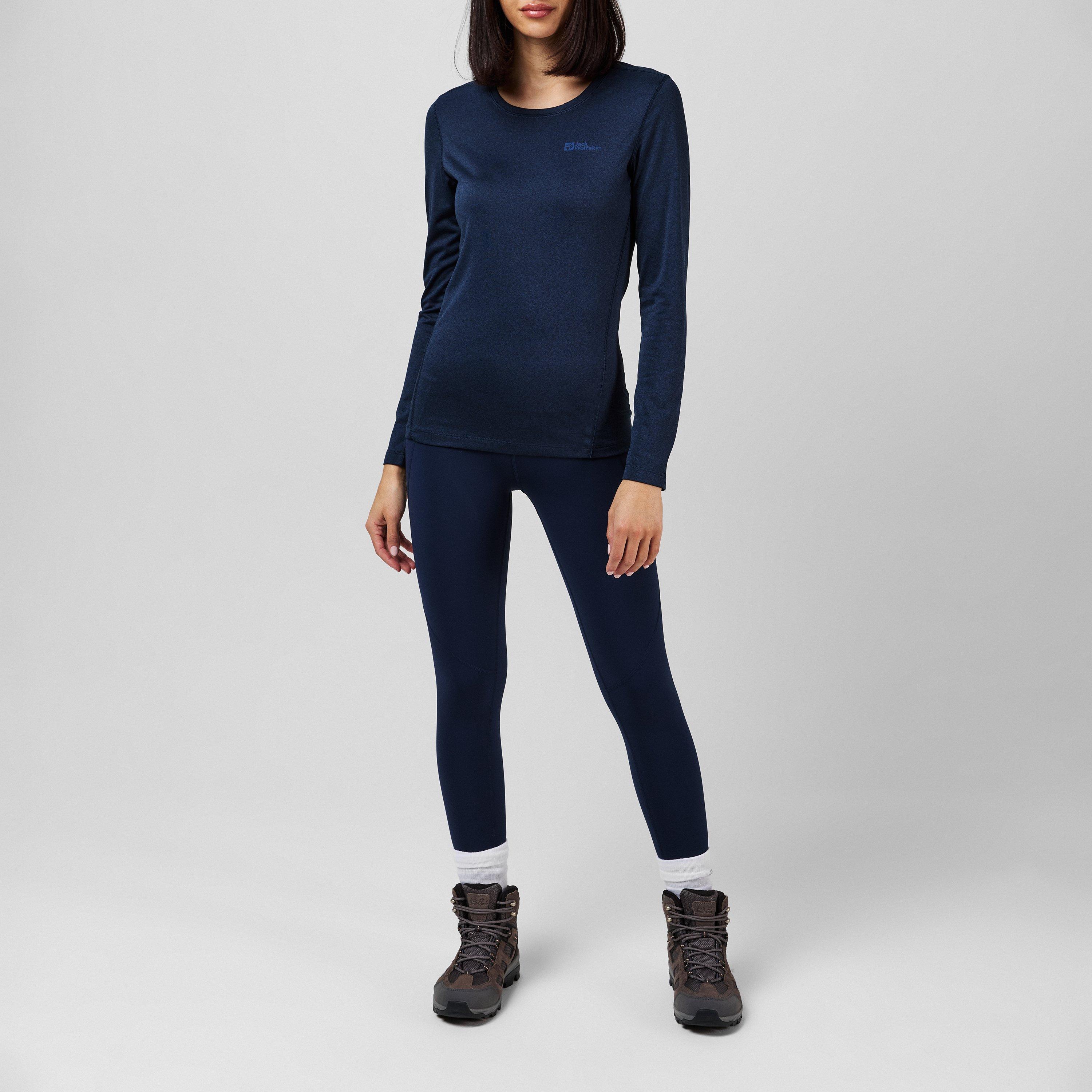 Nachtblauw - Jack Wolfskin - Sky Thermal Top - 4