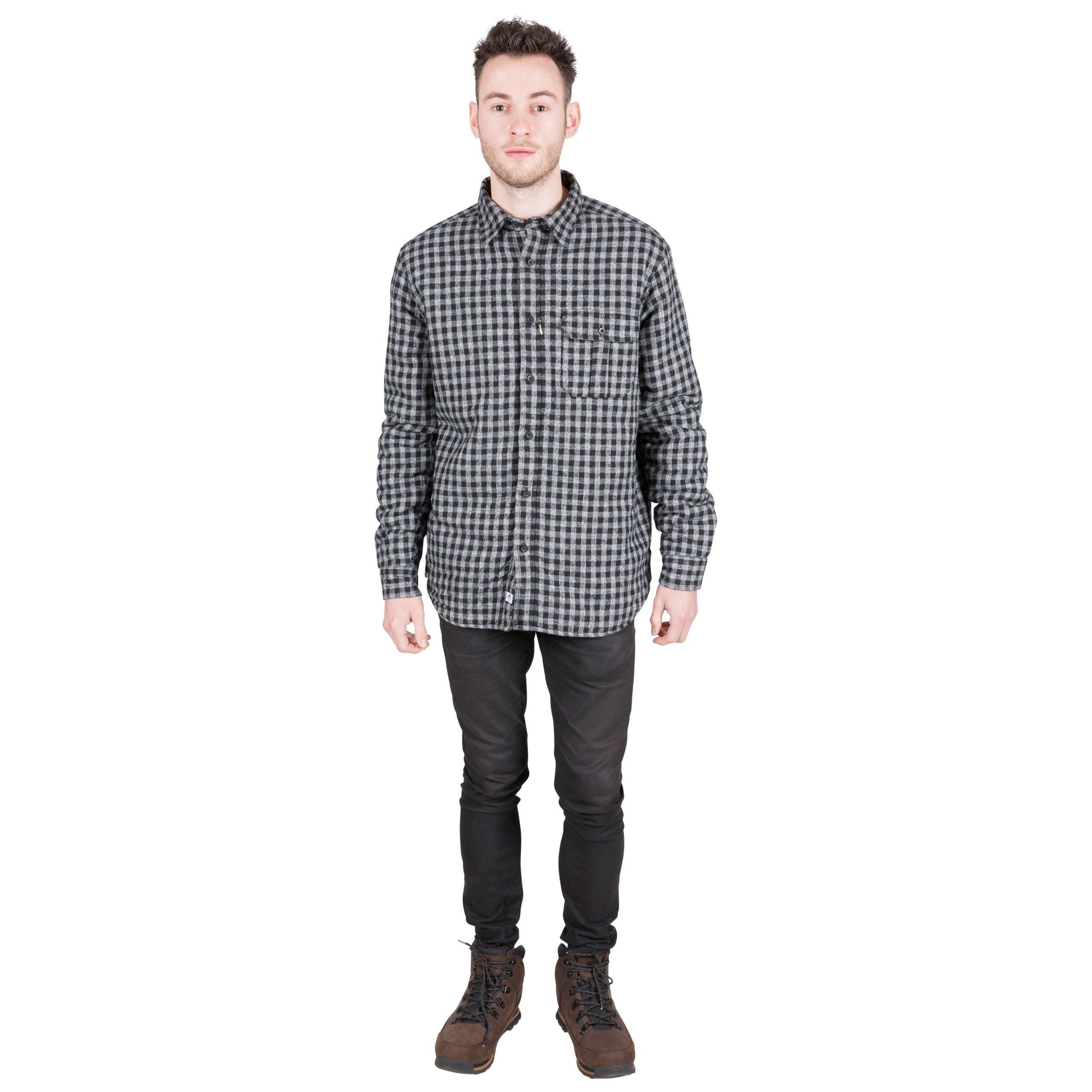 Black Gingham - Trespass - Sheedacallee Long Sleeve Shirt - 3