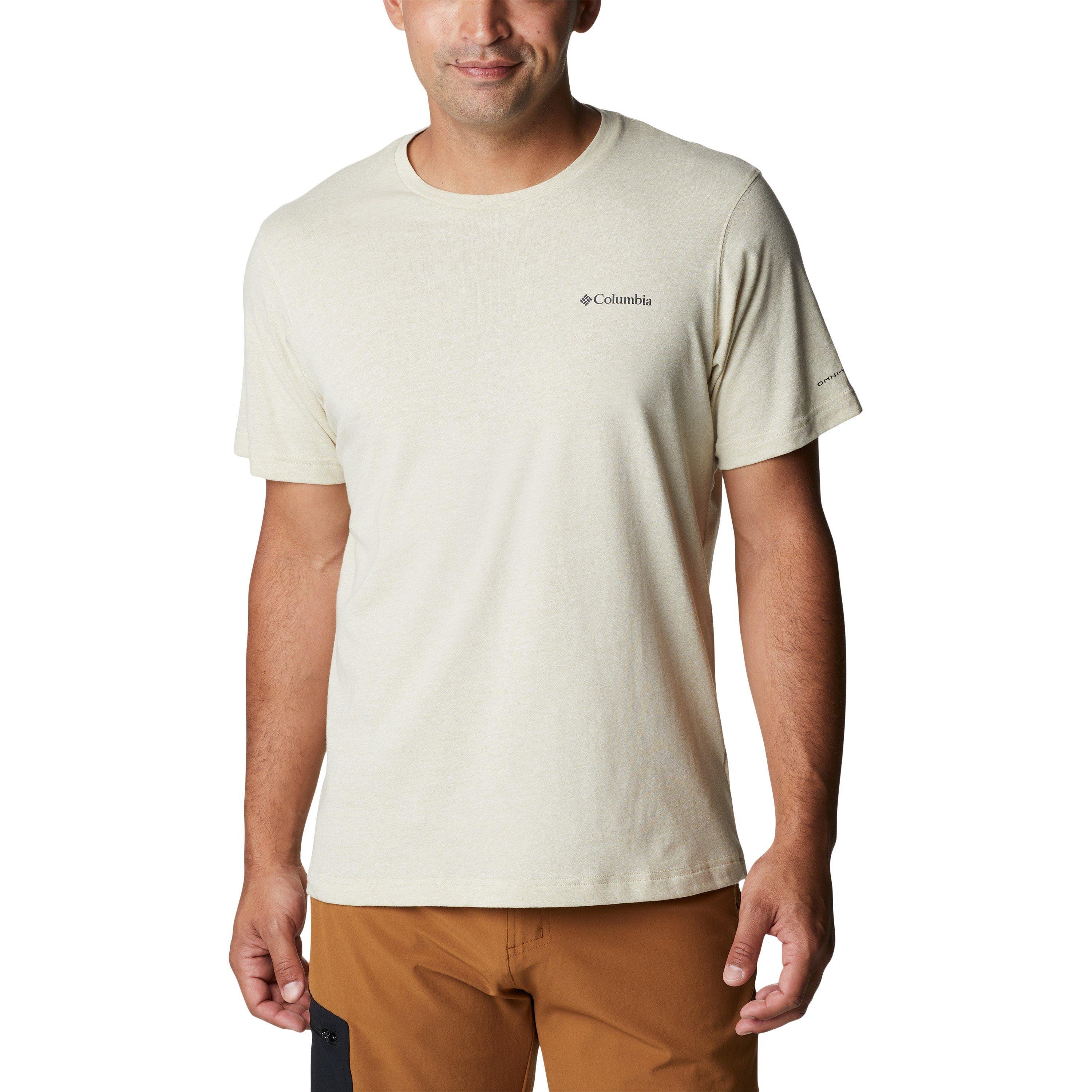 Columbia Men's Short Sleeve Performance T-Shirt - Fossil - Small