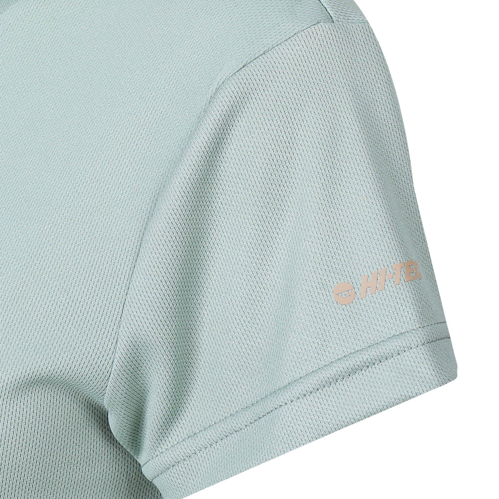 Iceberg Green - Hi Tec - Women's UV Small Logo Short Sleeve Performance T-Shirt - 3