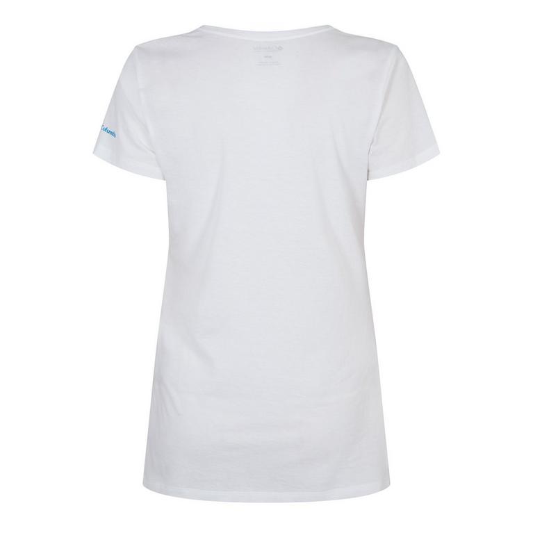 e

Raisin blanc - Columbia - Columbia Women's White UA Tech V-Neck Shirt - 2