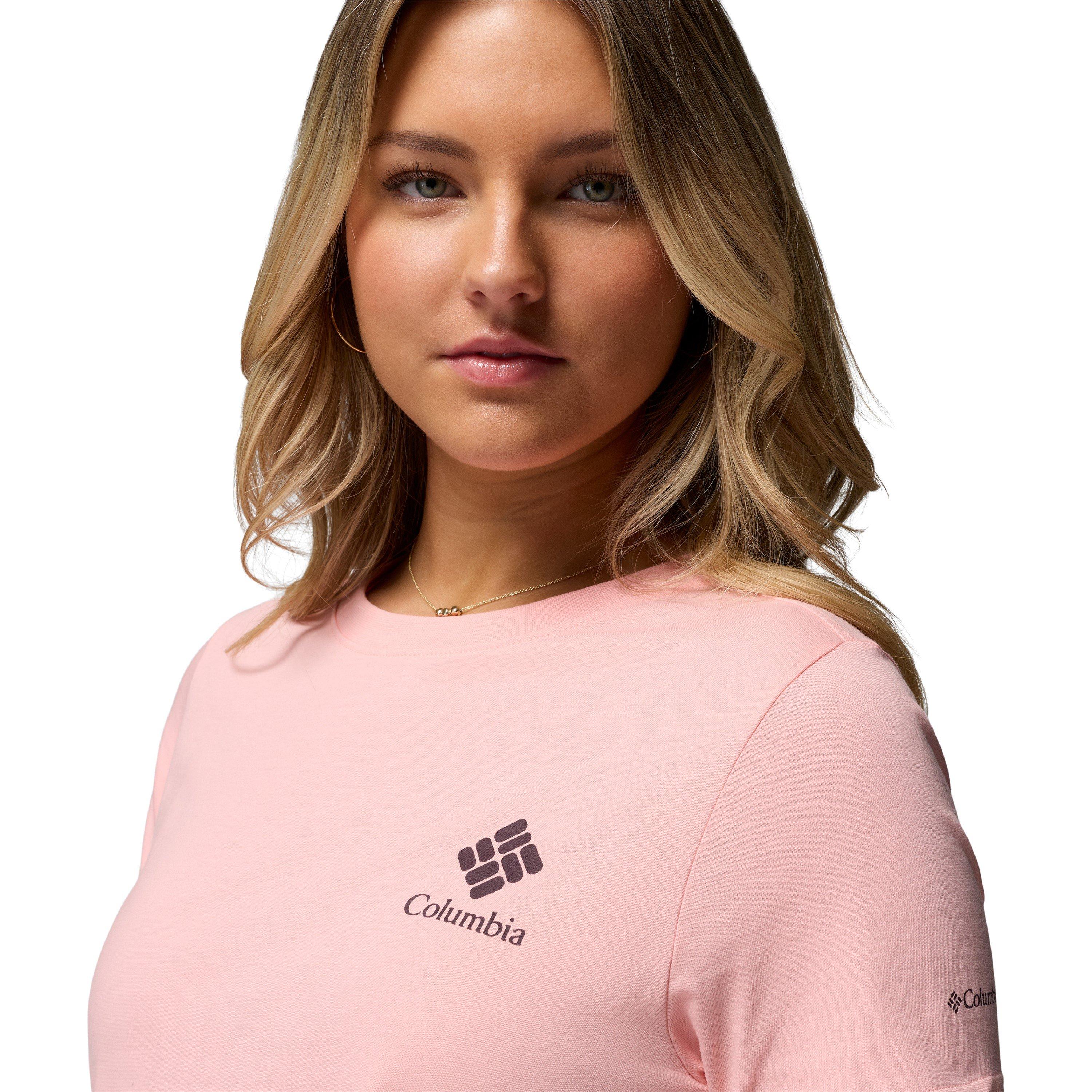 Pink - Columbia - Rolling Bend™ Graphic Short sleeve T - 4